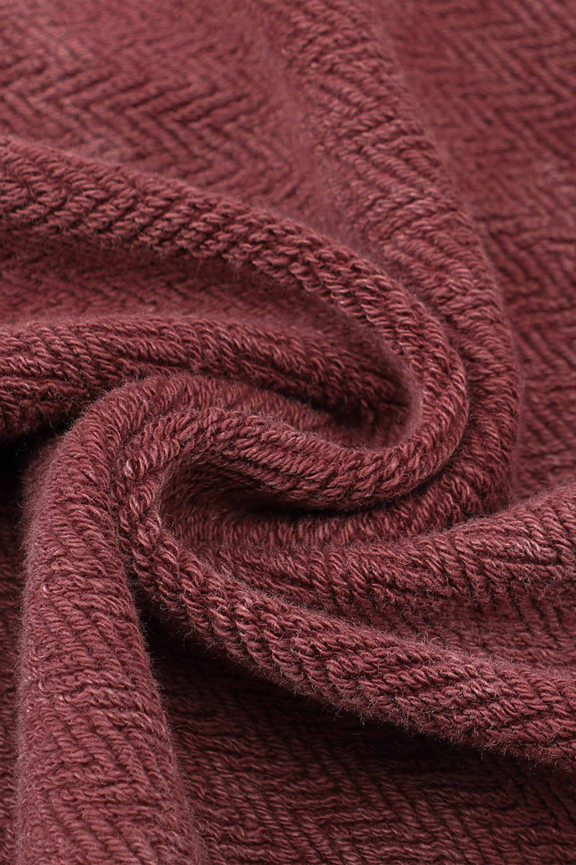 Herringbone Acid Wash Sweatshirt