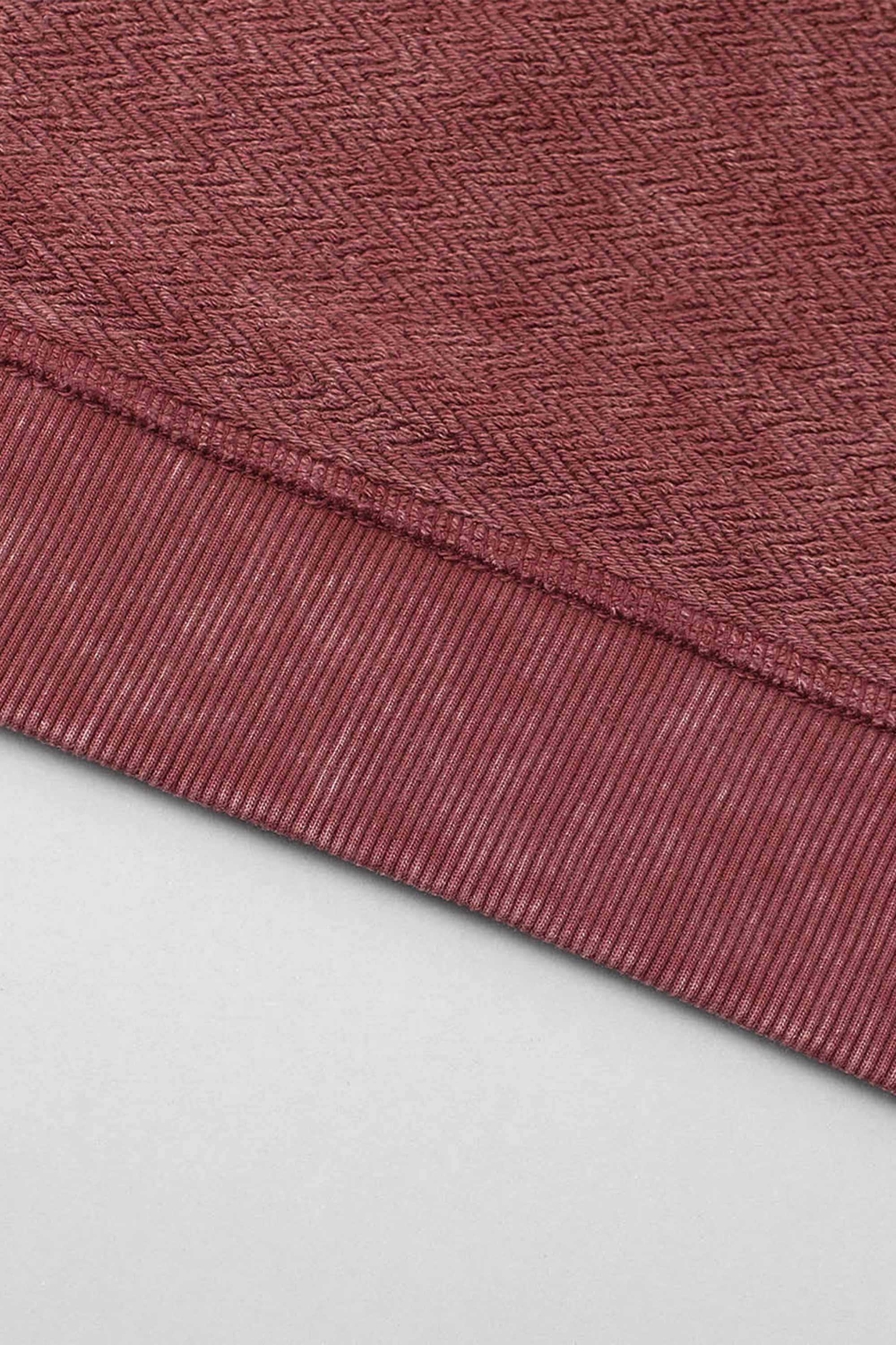 Herringbone Acid Wash Sweatshirt