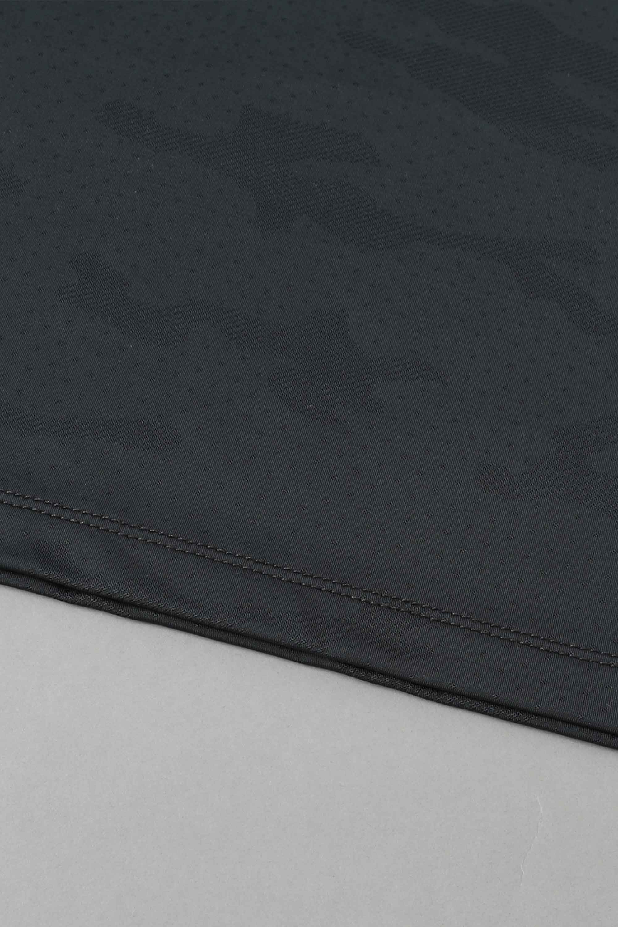 Camouflage Textured Breathable Dri-Fit Tee