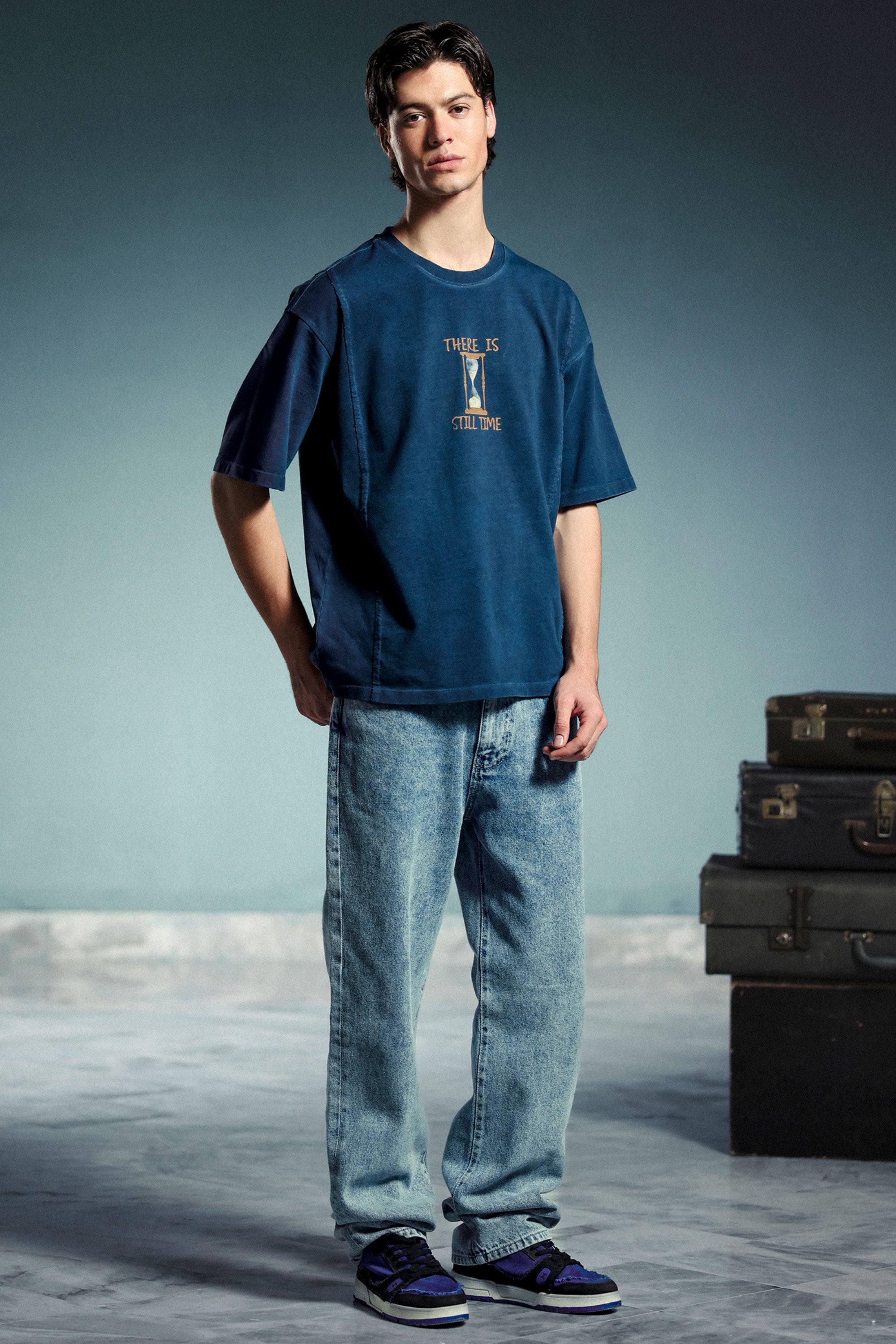 Time Lapse Oil Wash Tee