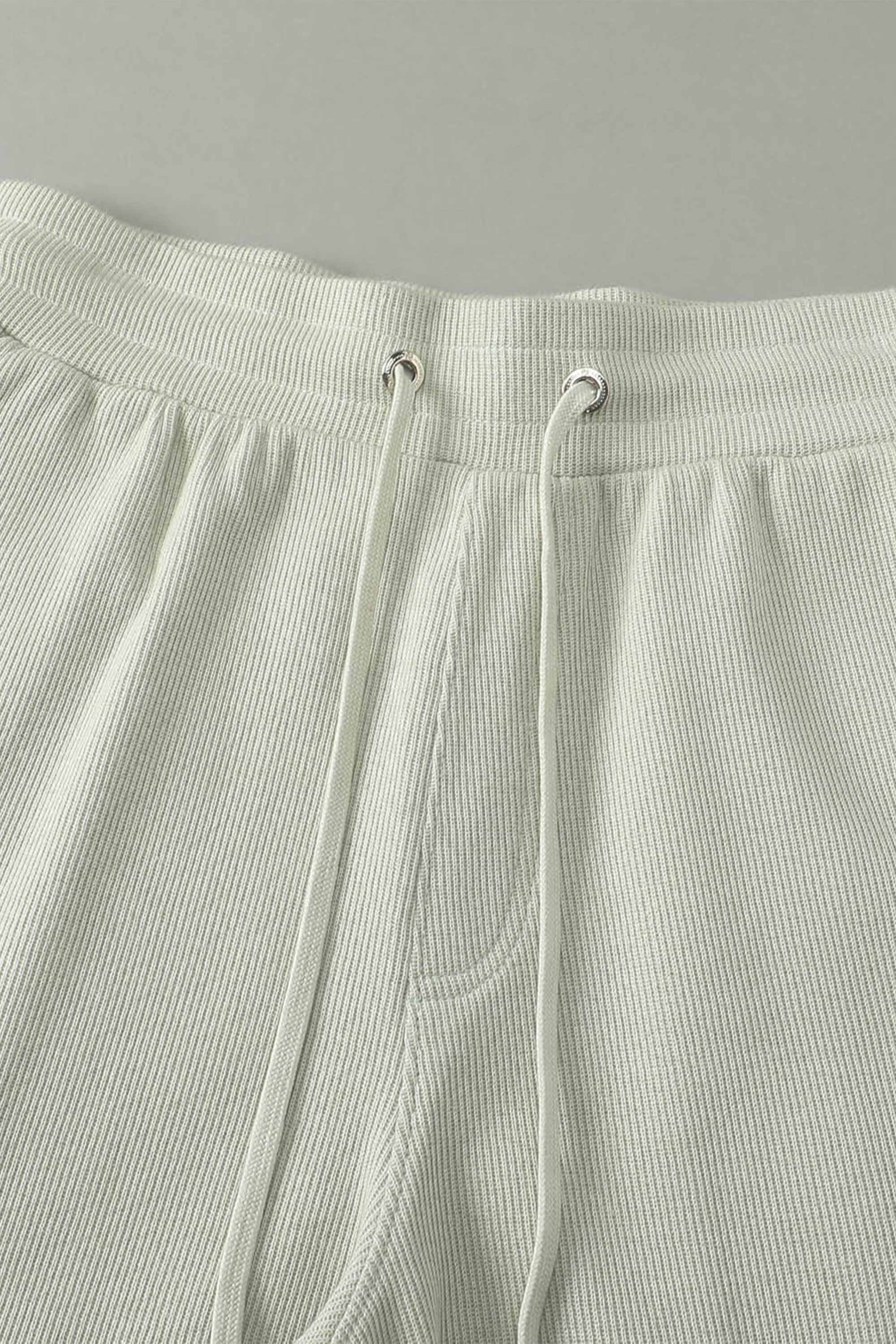 Mint Green Sweater Knit Shorts
