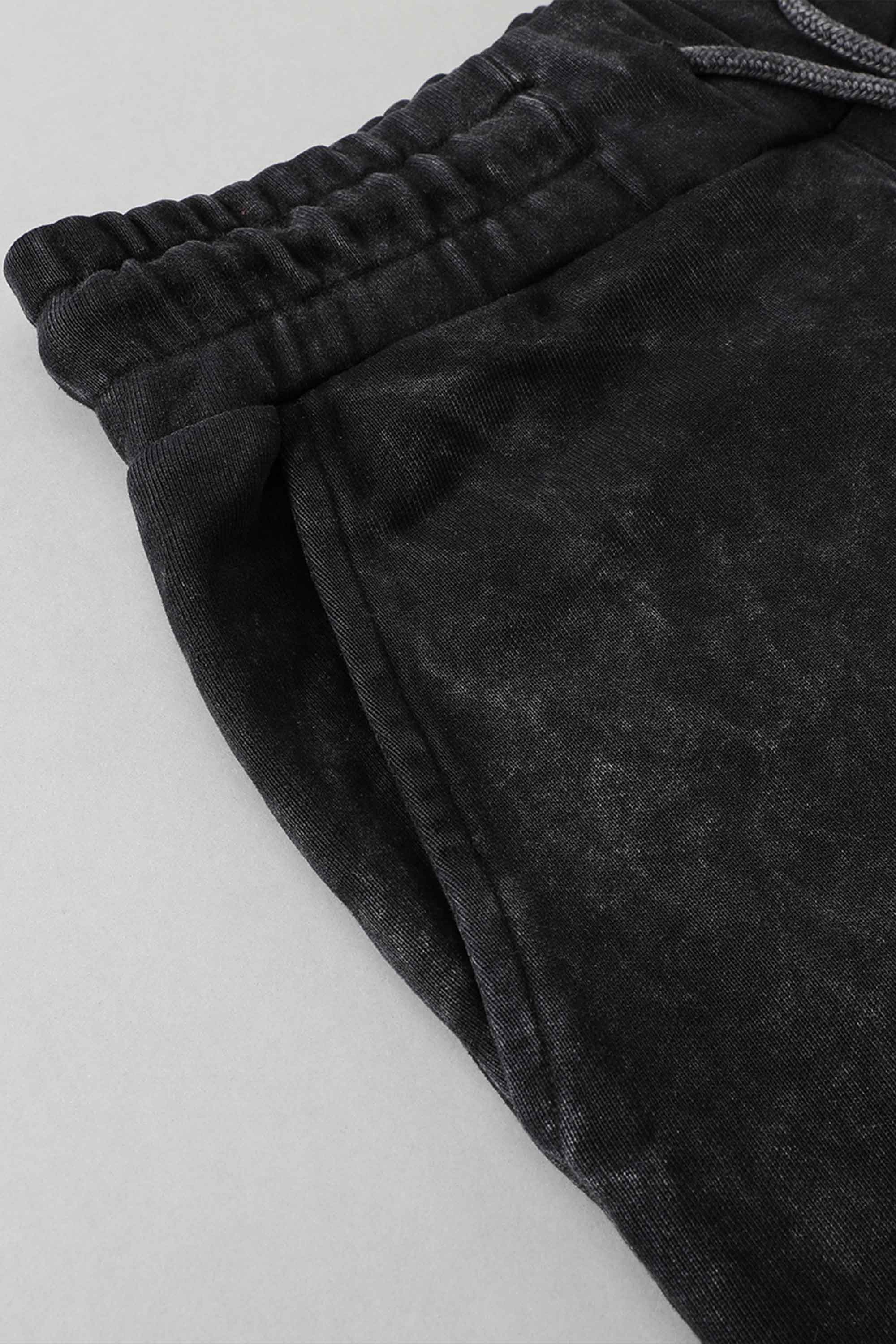 Acid Wash Brief Shorts