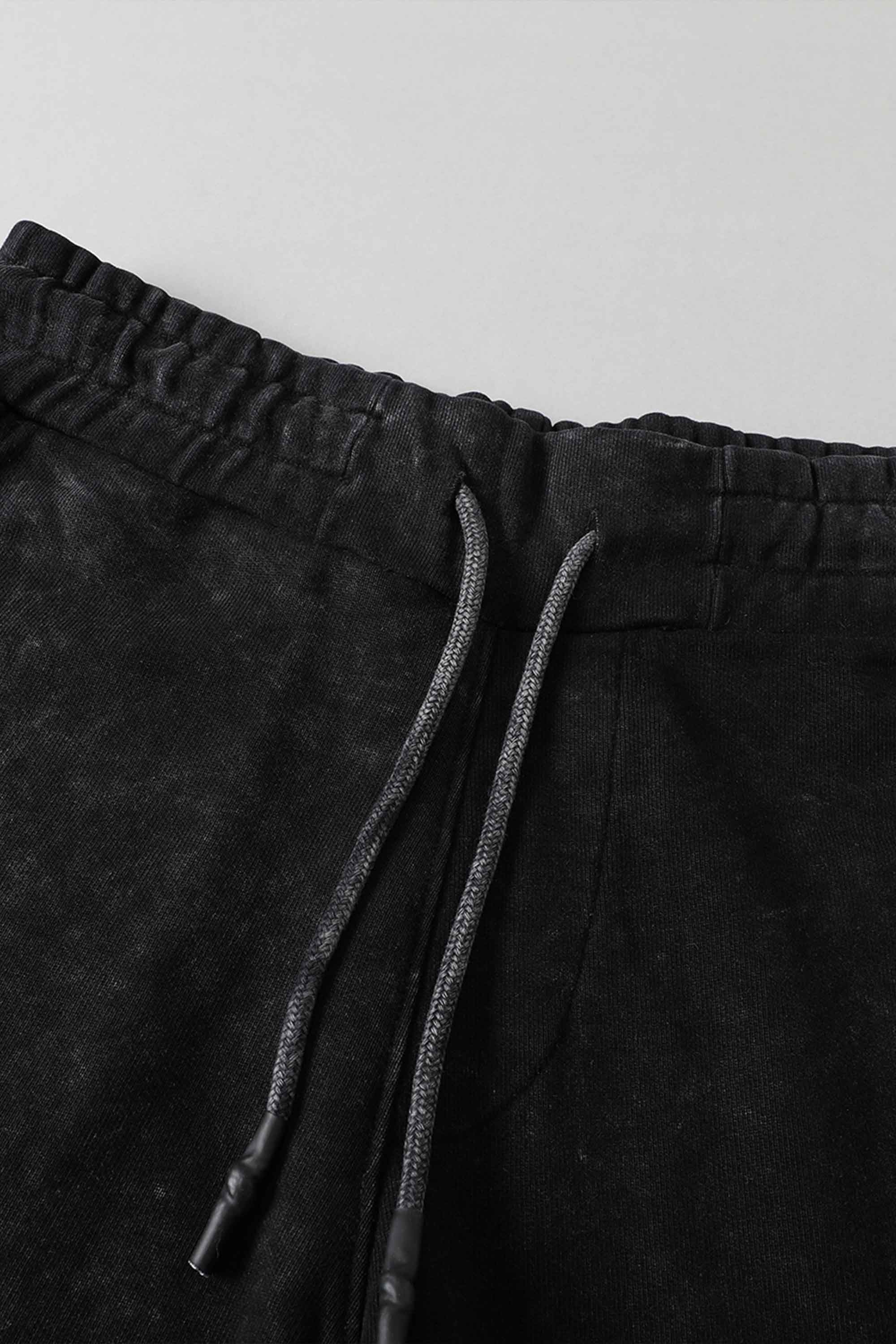 Acid Wash Brief Shorts