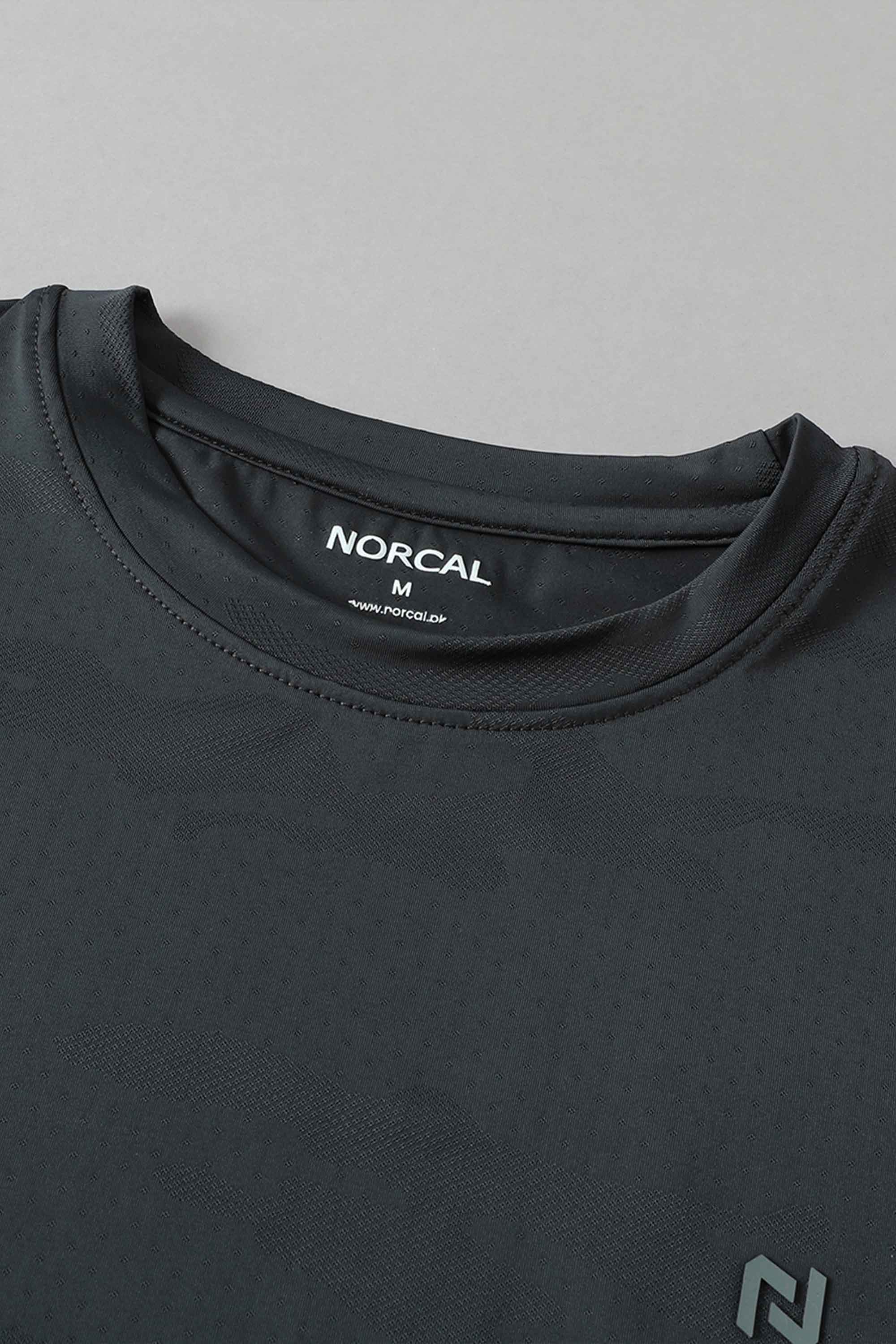 Camouflage Textured Breathable Dri-Fit Tee