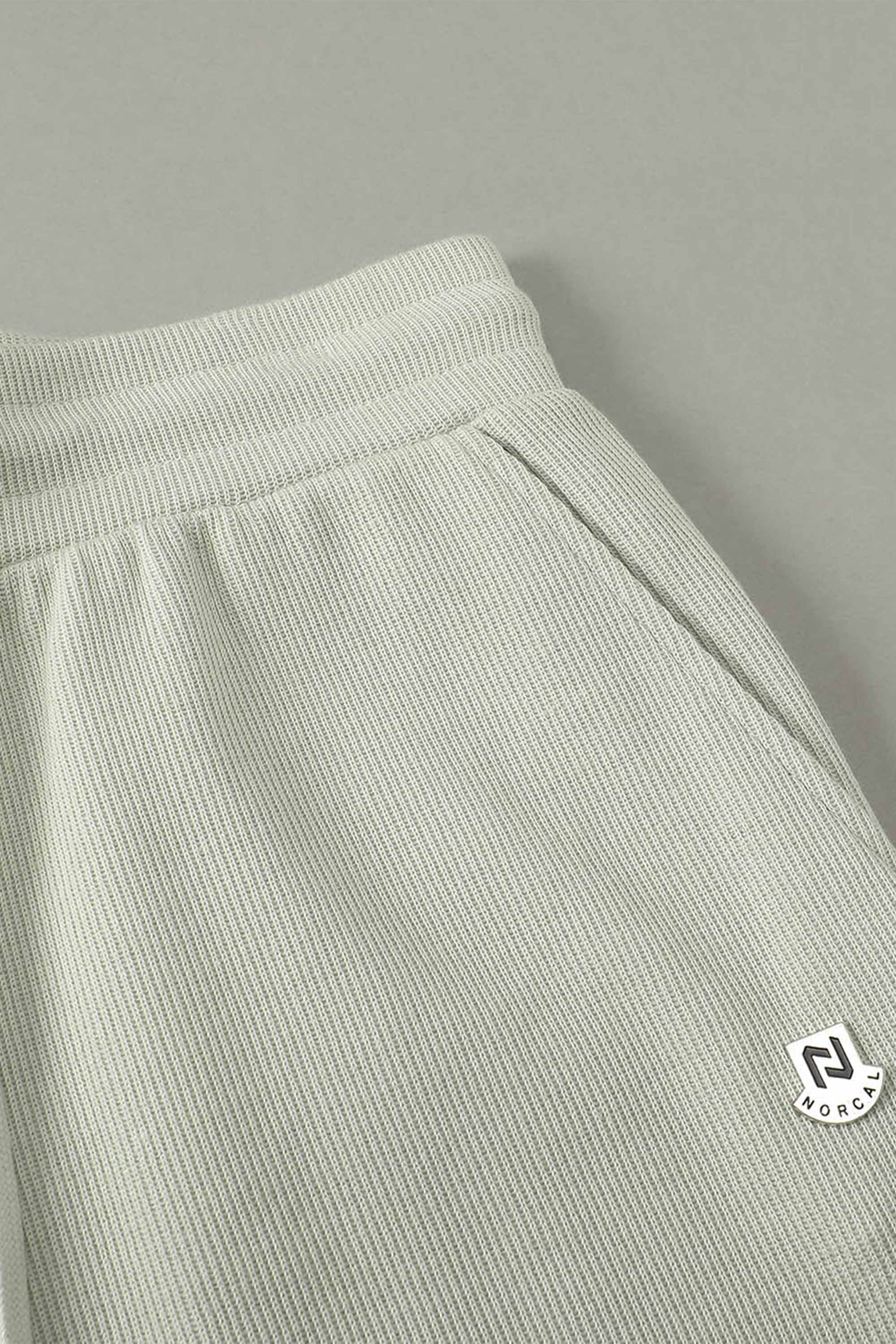Mint Green Sweater Knit Shorts