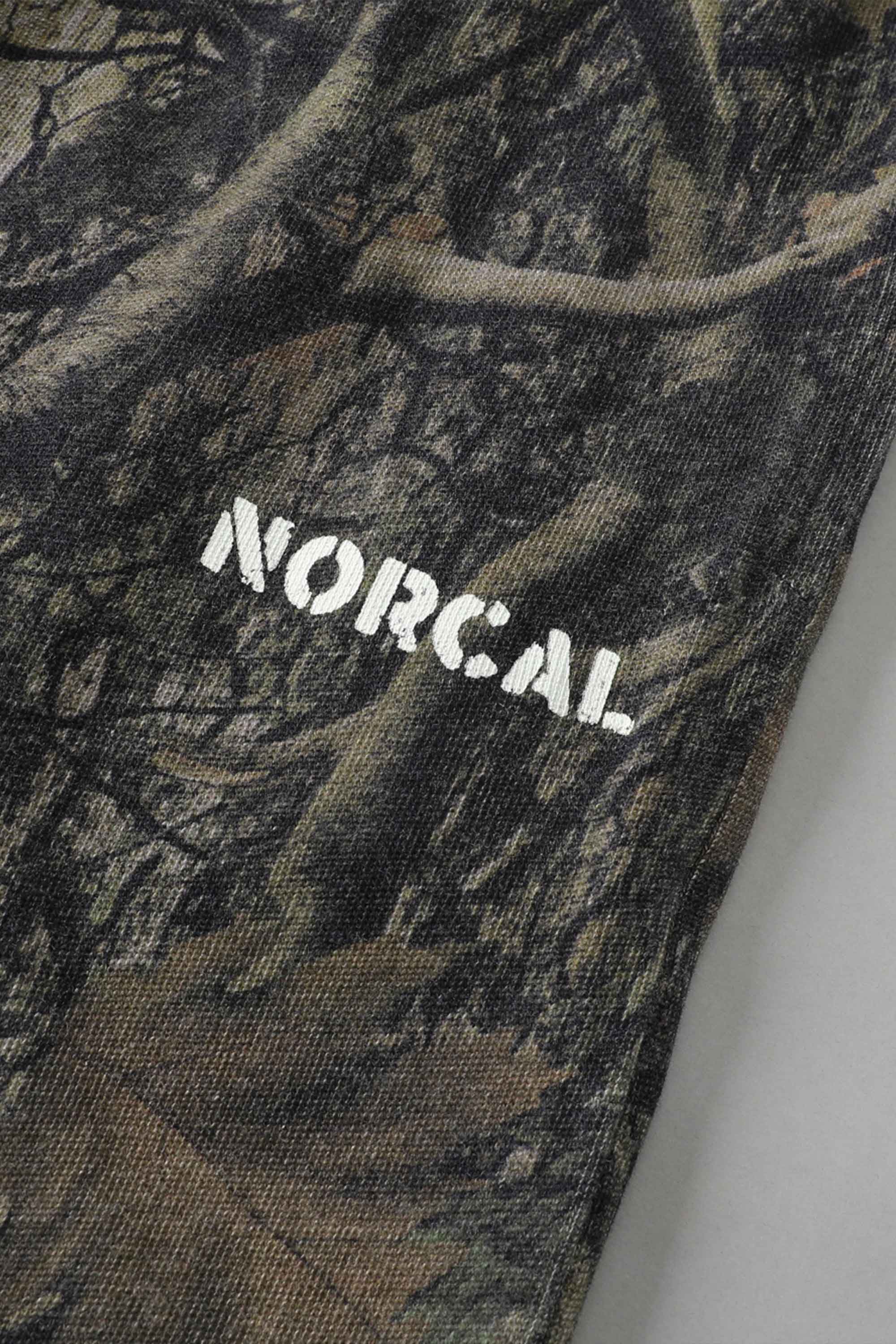 Dark Camouflage Laid-Back Trousers