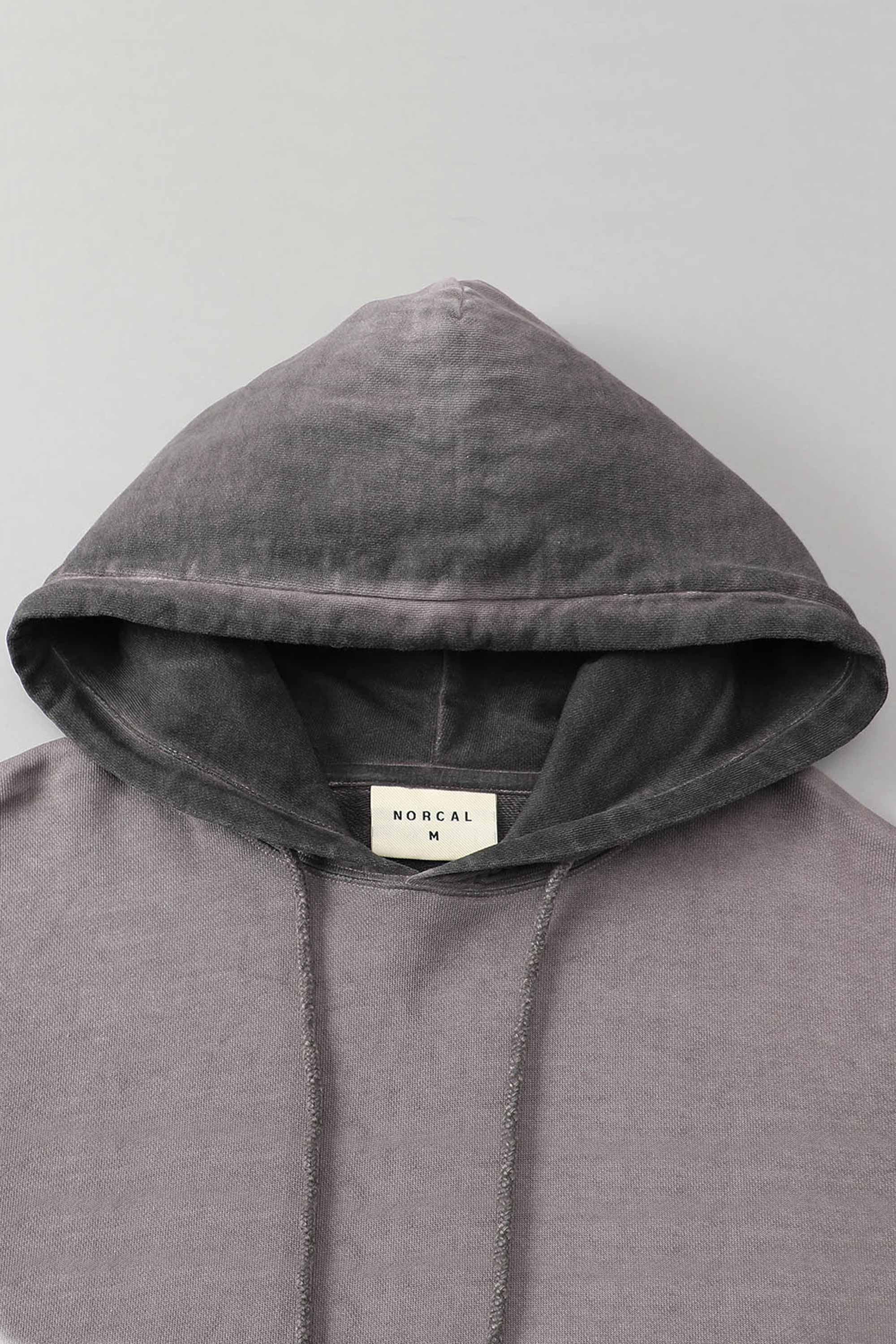 Oil Wash Sleeveless Hoodie