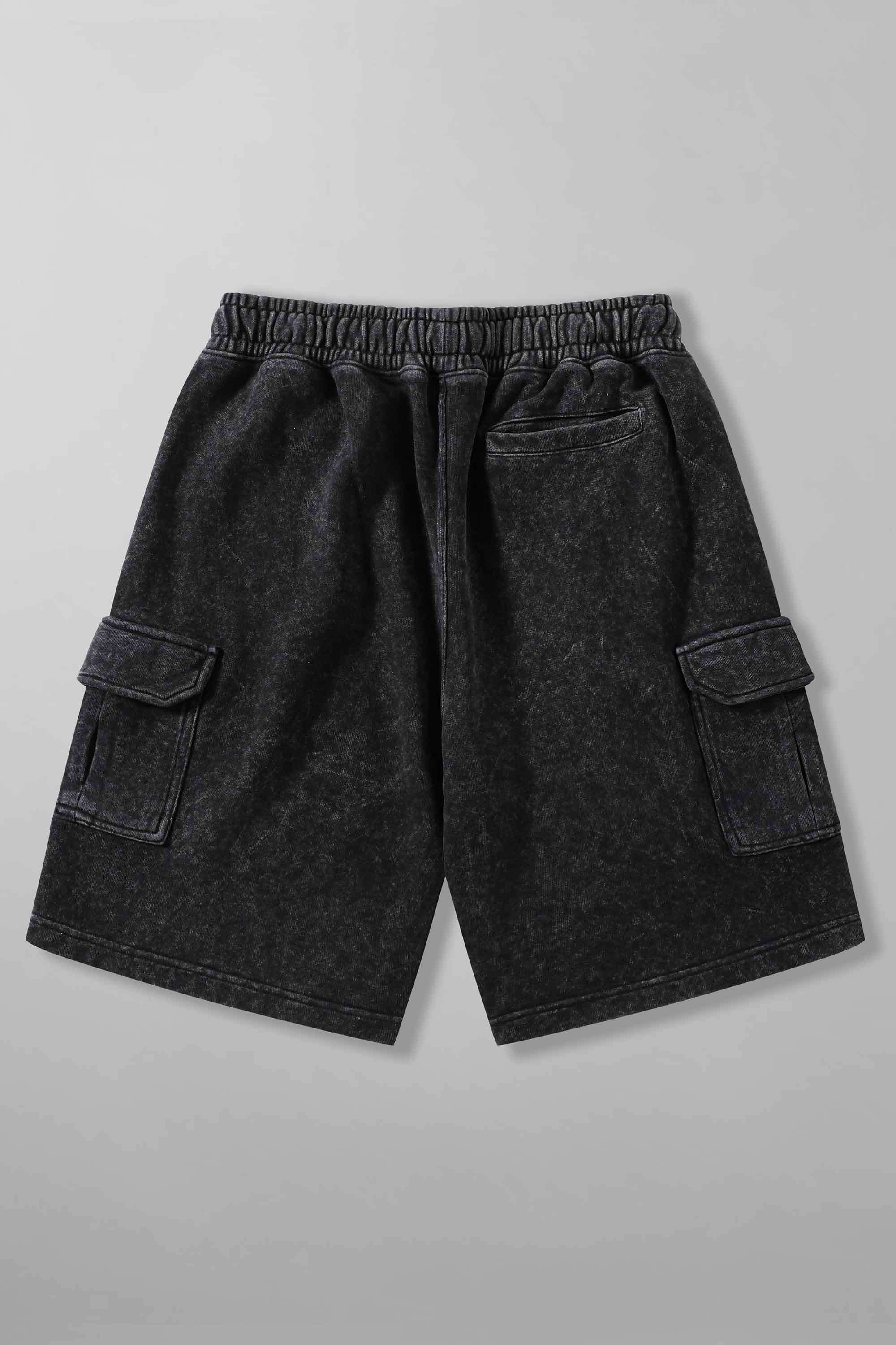 Cargo Acid Wash Shorts