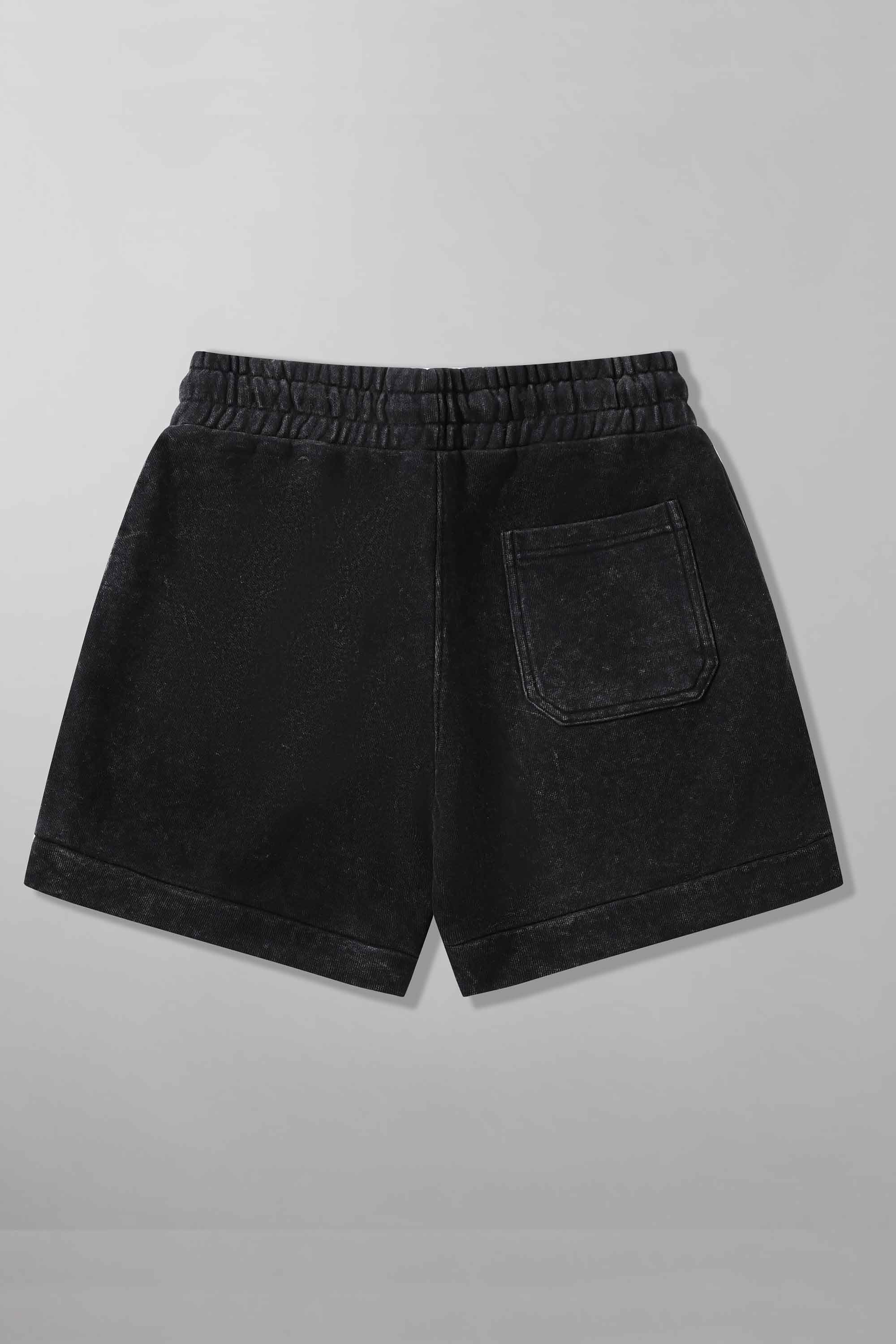 Acid Wash Brief Shorts