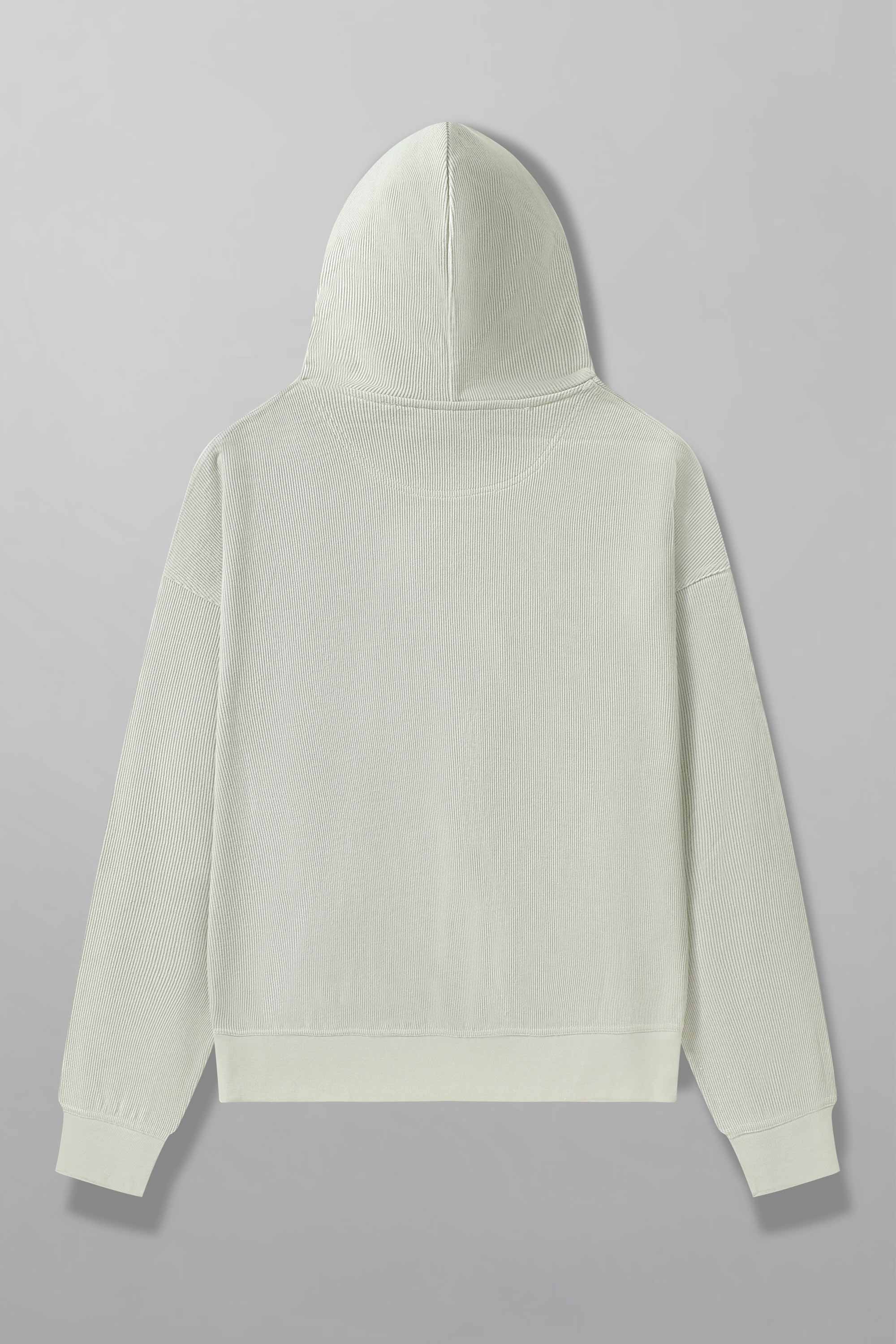 Mint Green Sweater Knit Hoodie