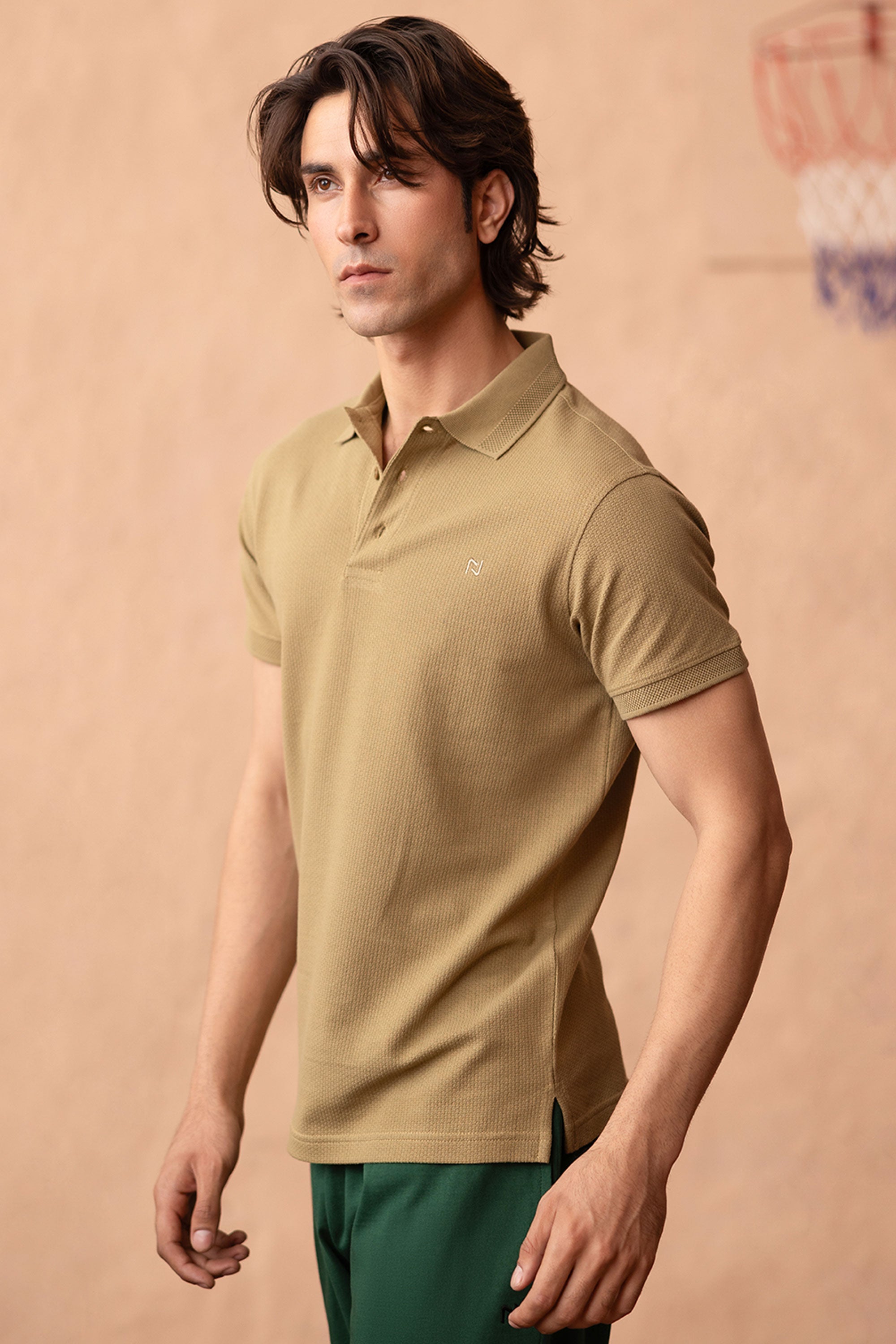 Jaquard Design Polo