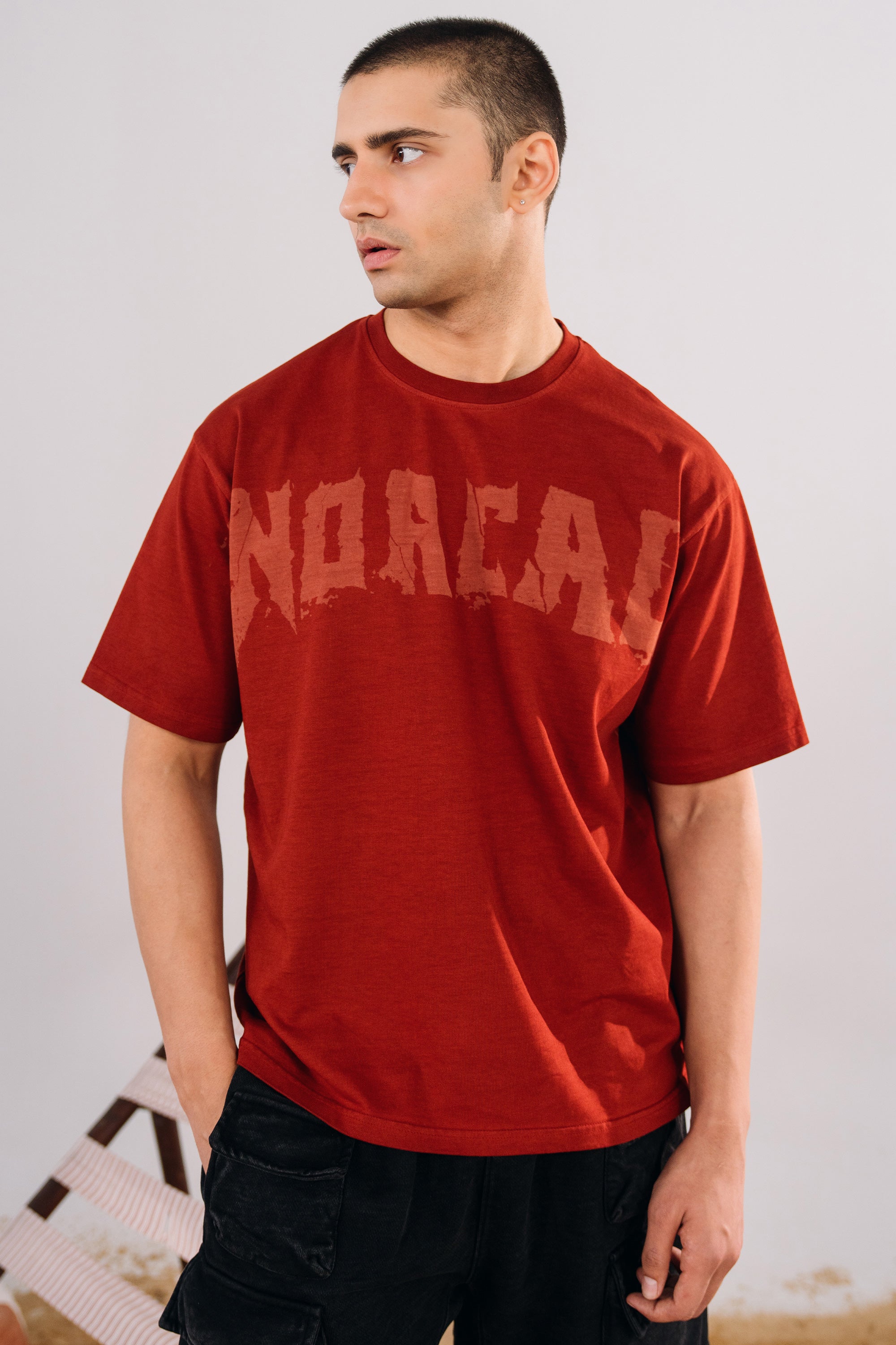 NORCAL Laser Branded Oil Wash Tee