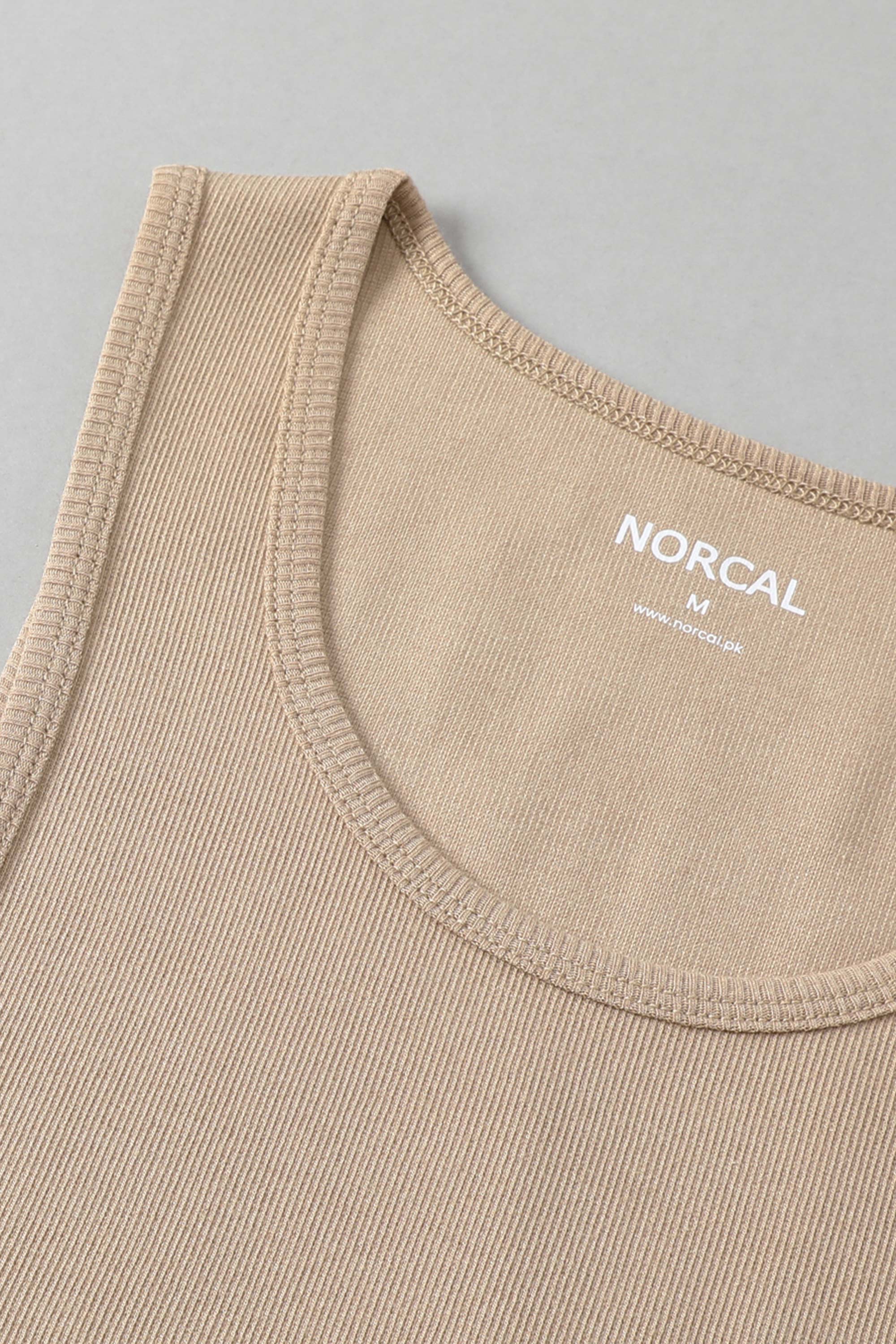 Super Stretchable Rib Jersey Tank