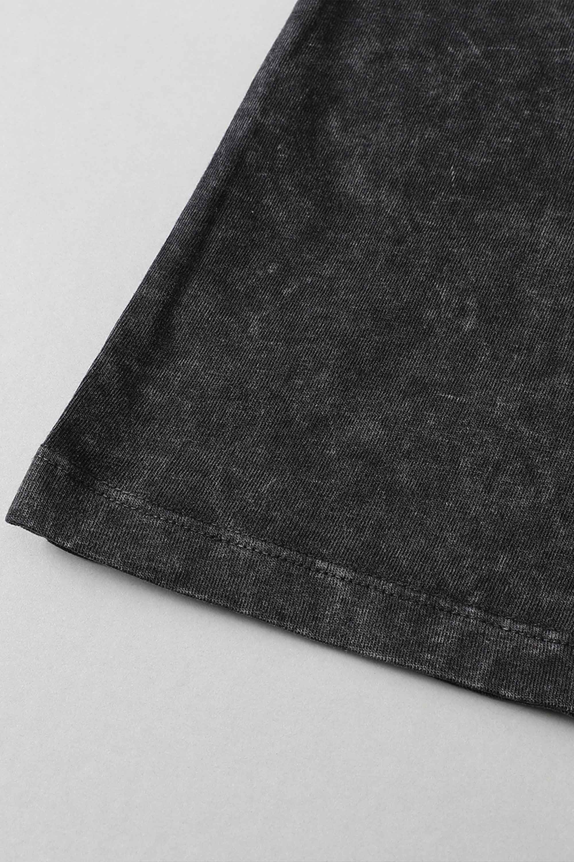 Dracon Grit Acid Wash Tee