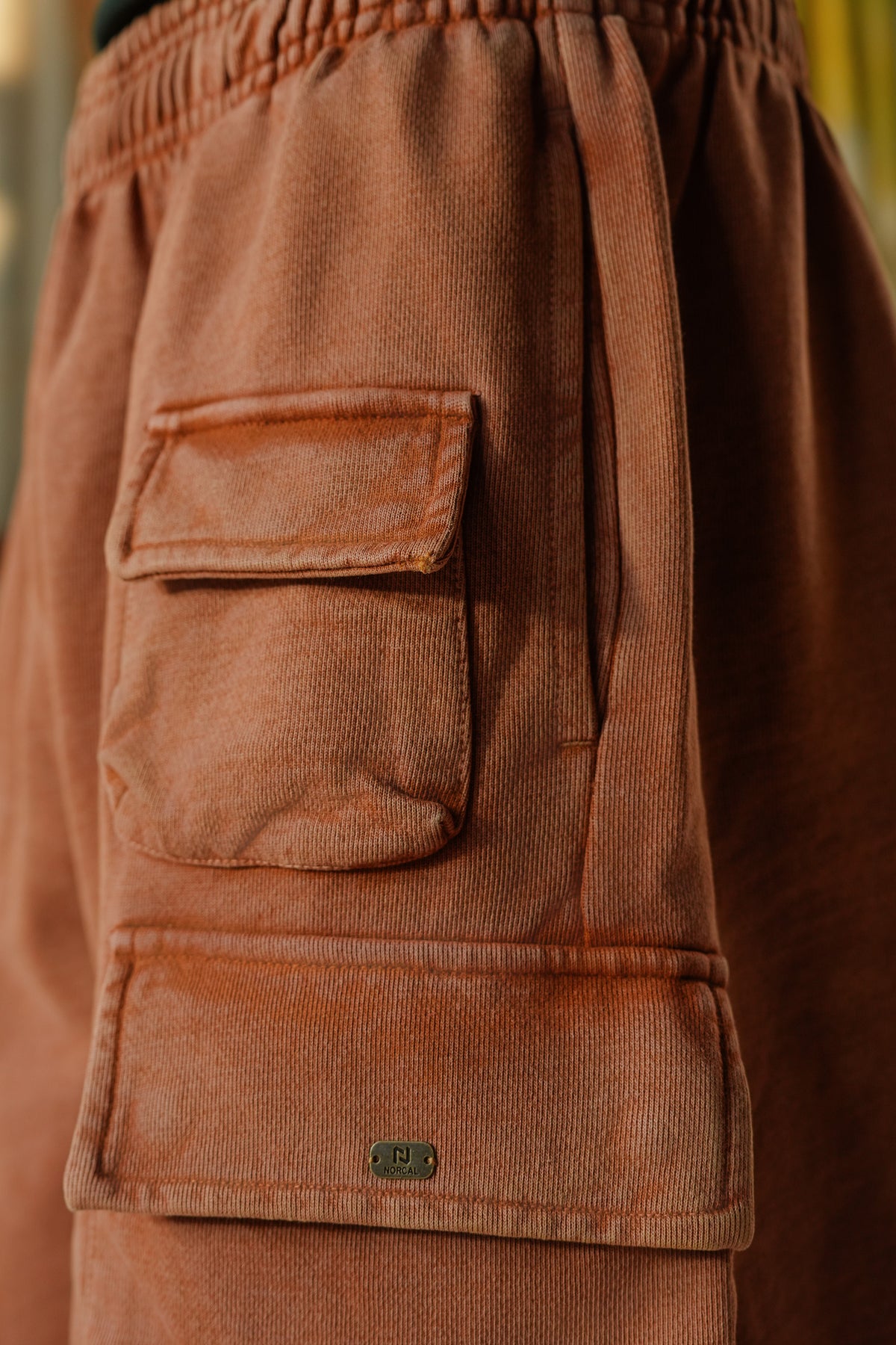 Cargo Vintage Wash Shorts - Vintage Brown