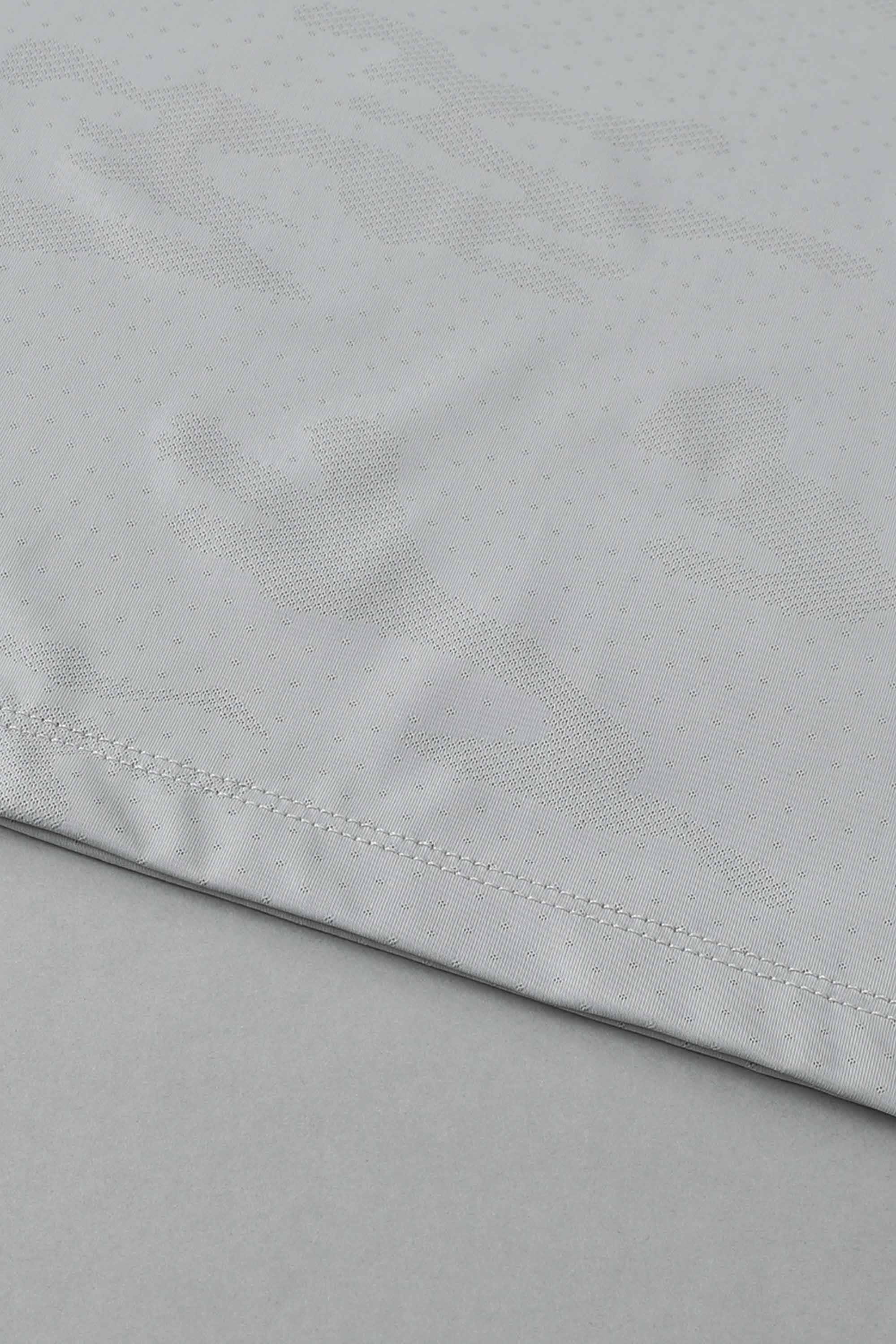 Camouflage Textured Breathable Dri-Fit Tee