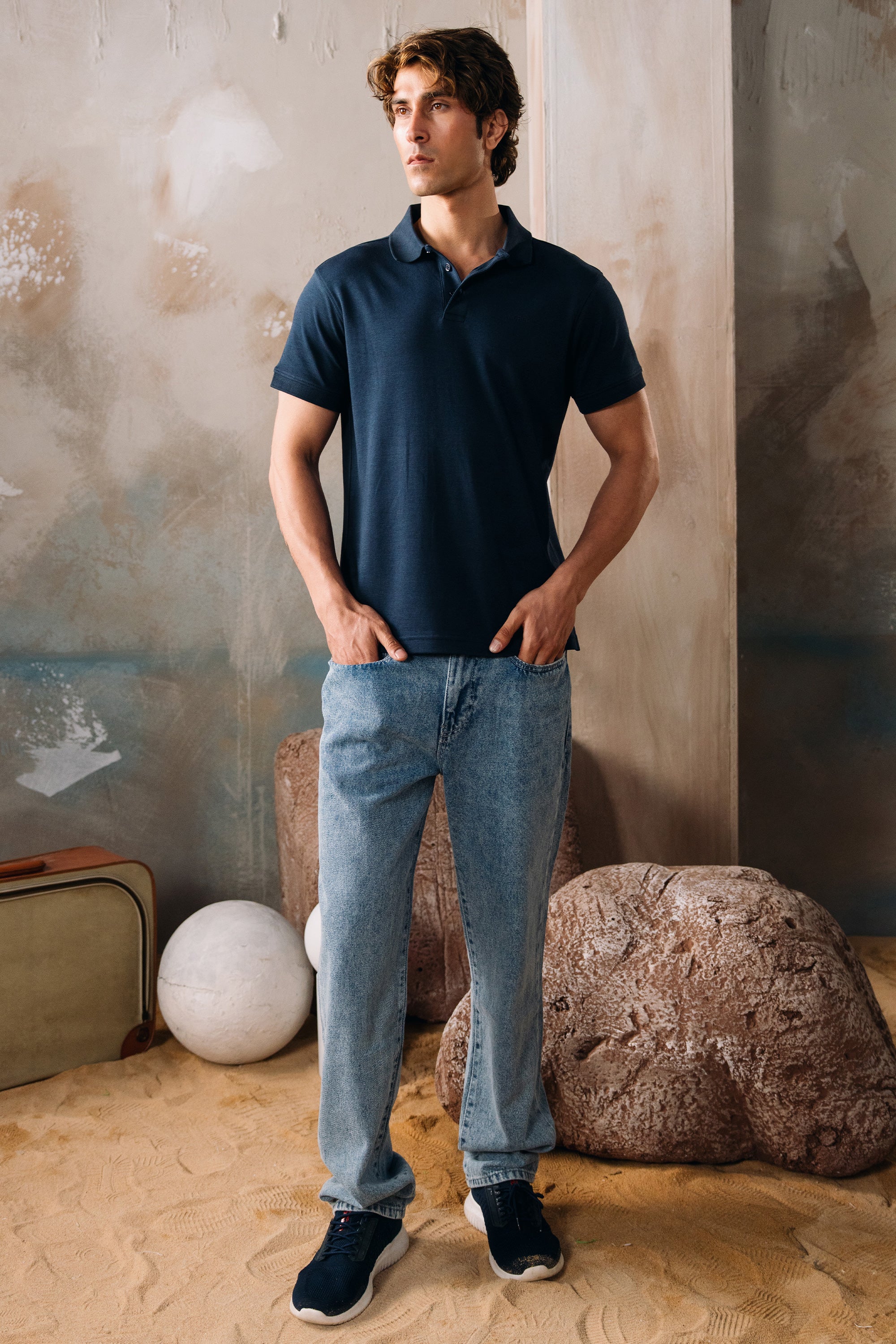 Classic Regular Fit Interlock Polo