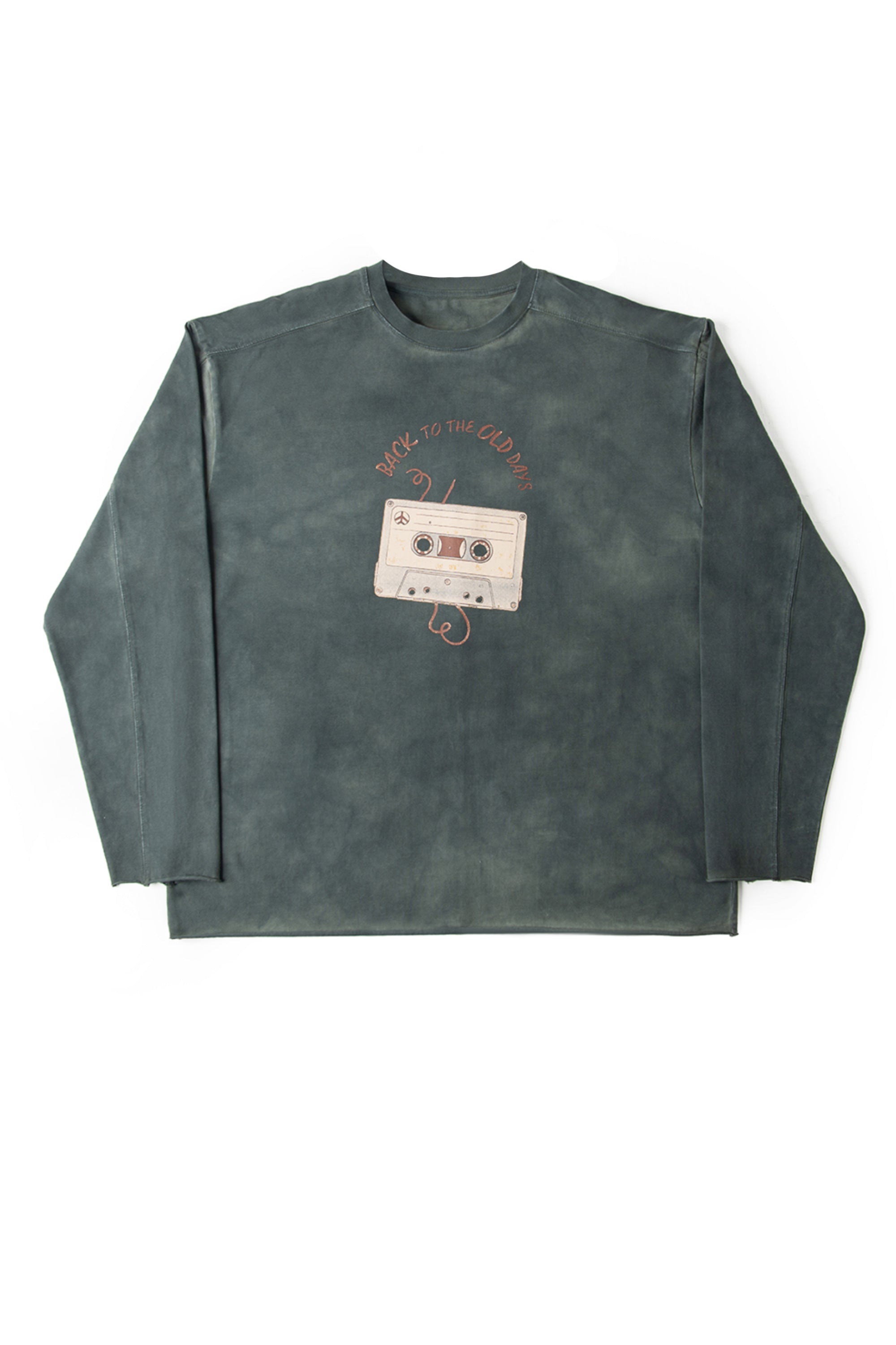 Retro Cassette Oil Wash T Shirt