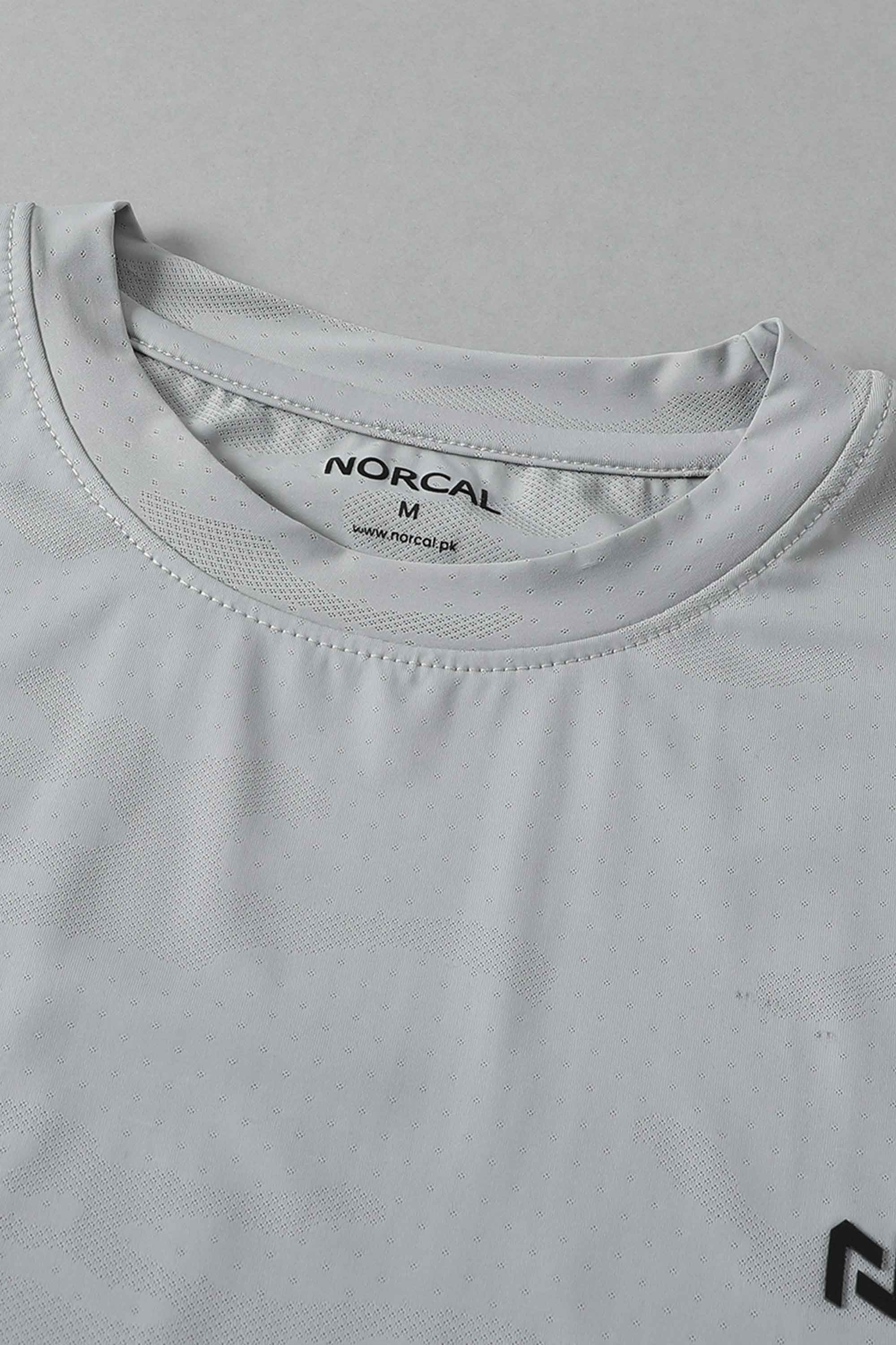 Camouflage Textured Breathable Dri-Fit Tee