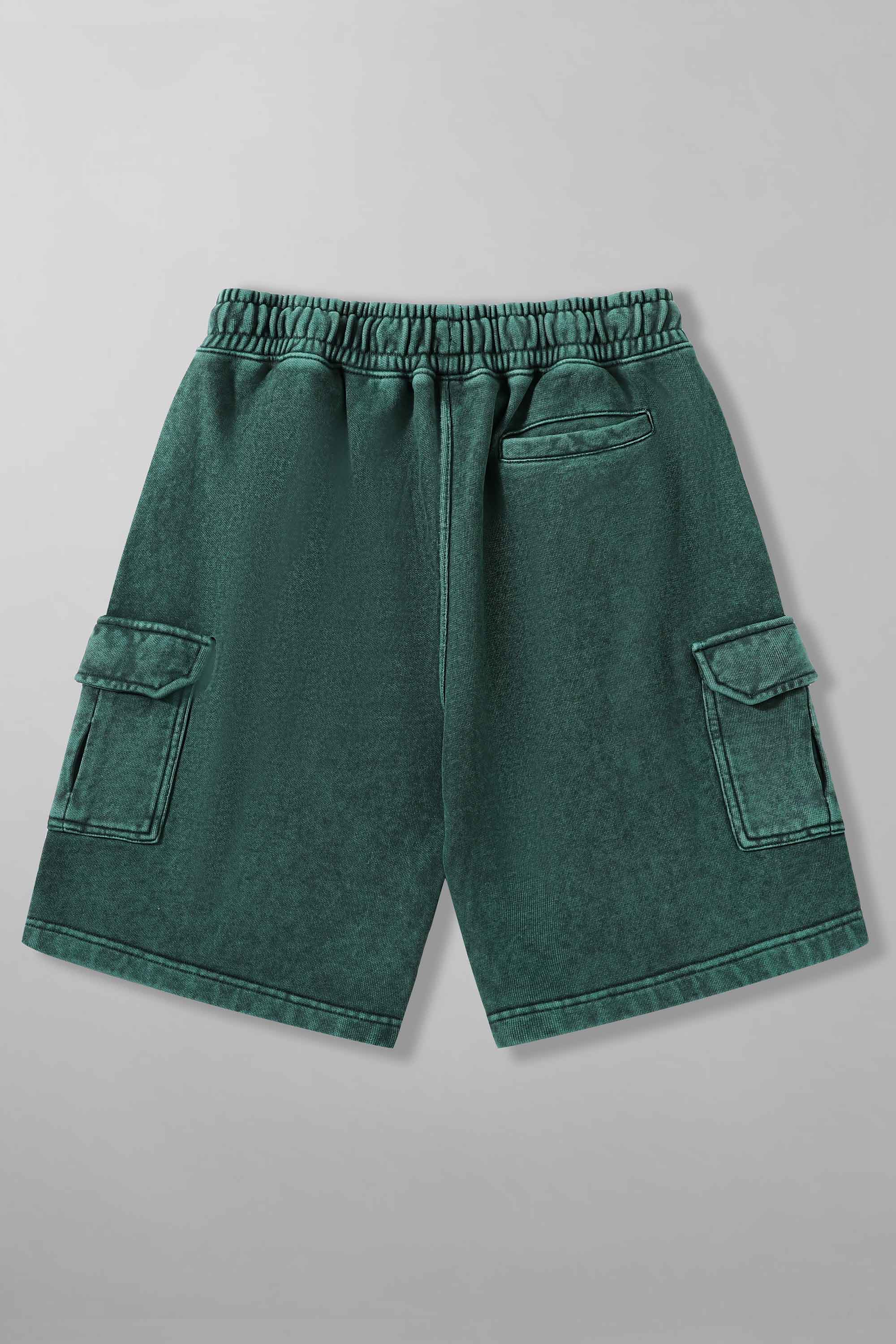 Cargo Acid Wash Shorts