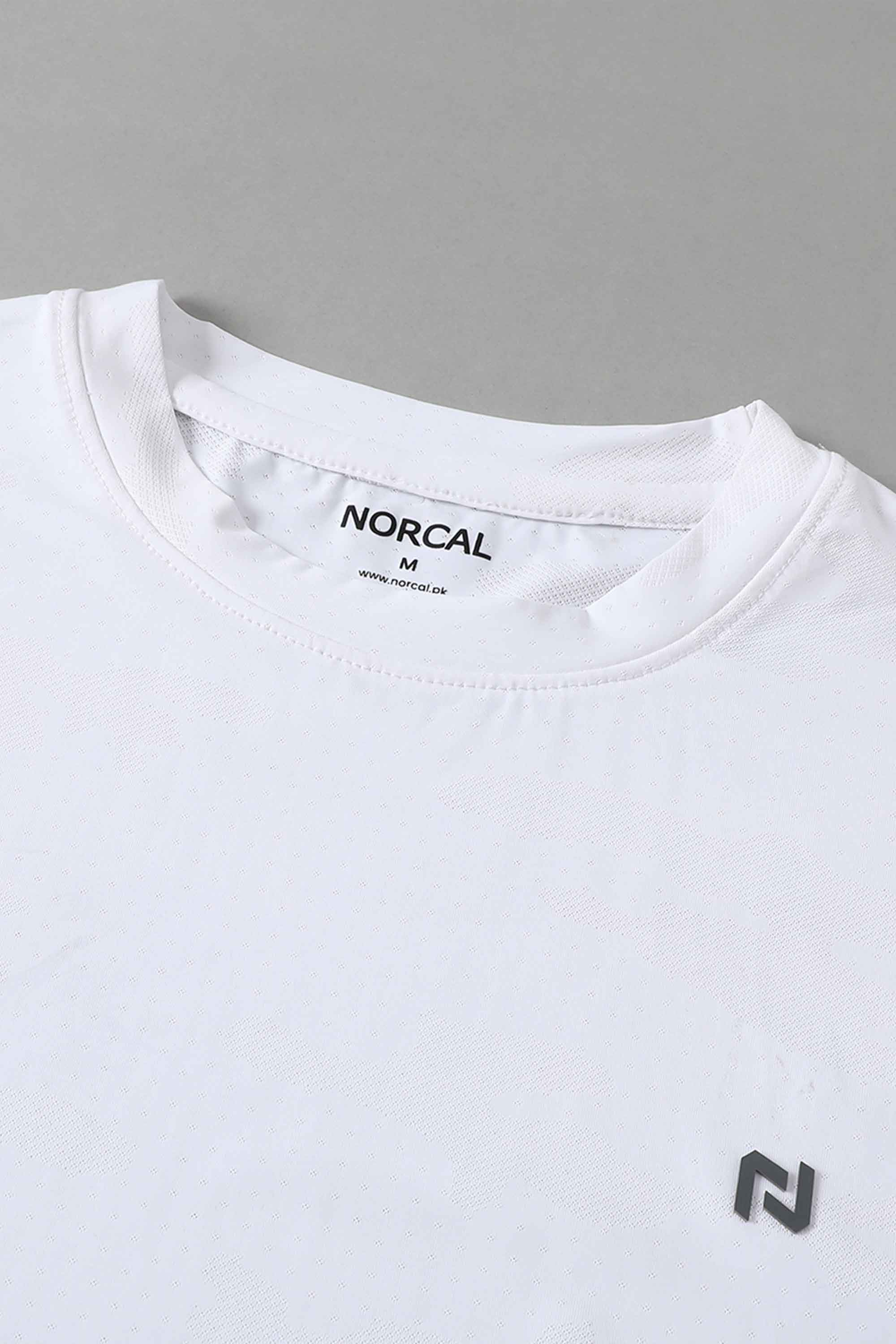 Camouflage Textured Breathable Dri-Fit Tee