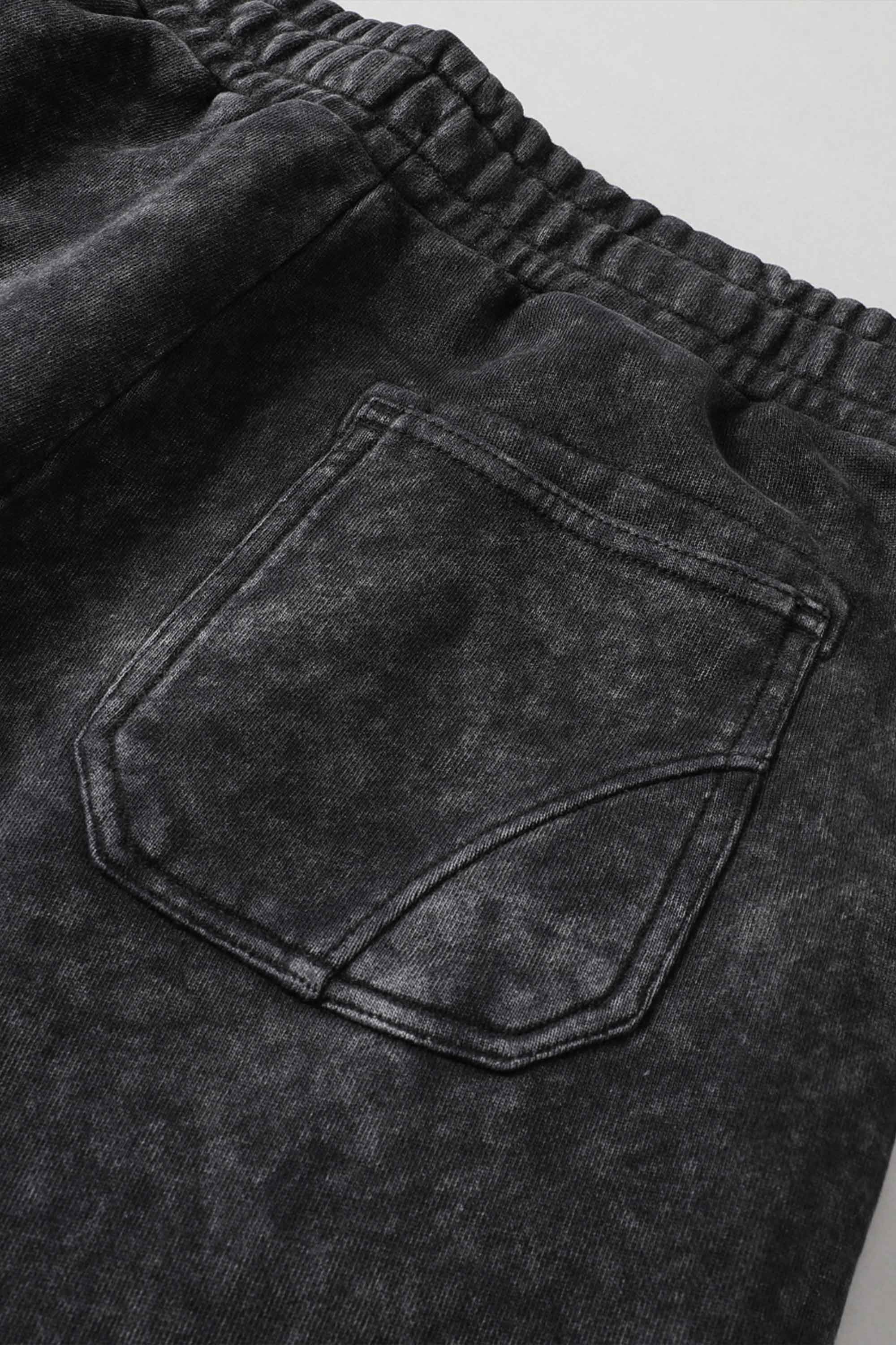 Saggy Acid Wash Trousers