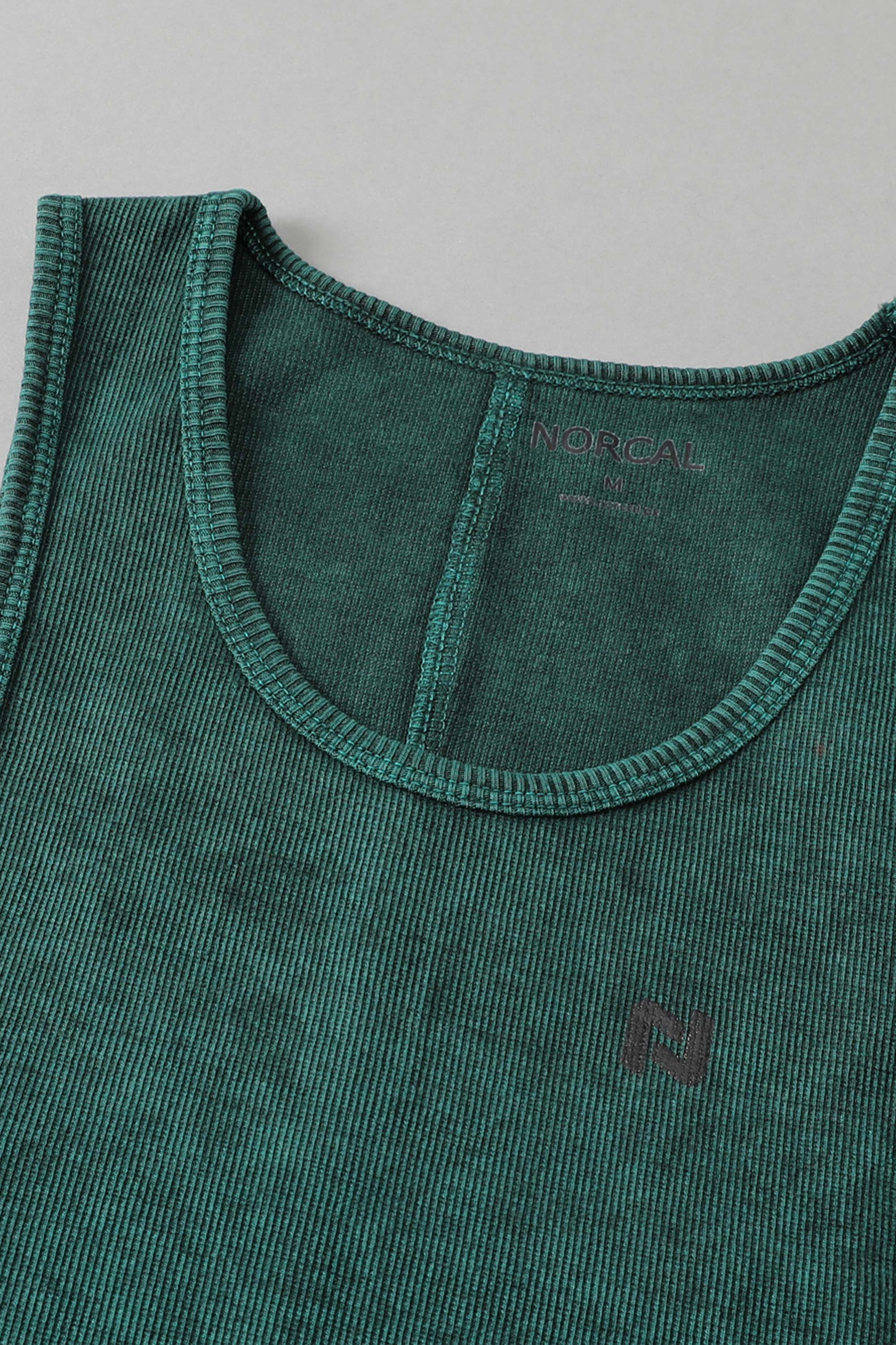 Acid Wash Straight Bottom Rib Tank