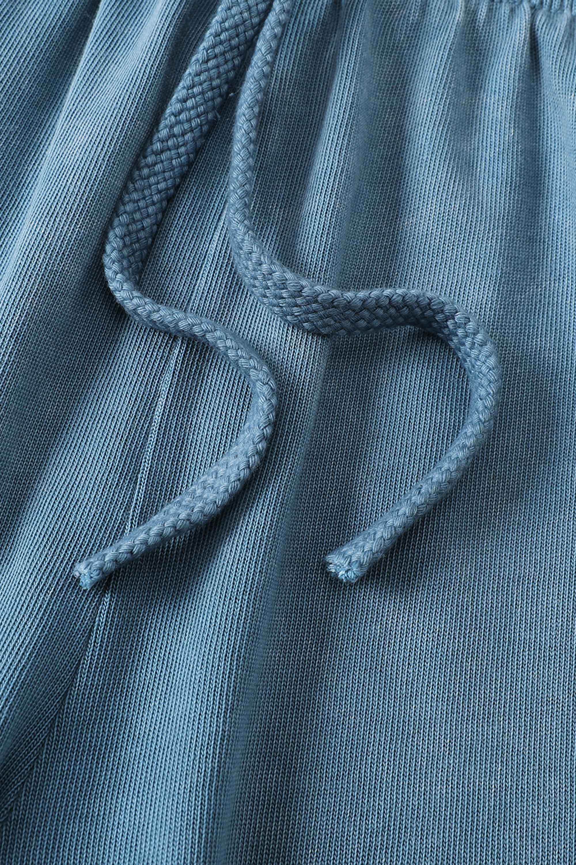 Acid Wash Laid-Back Trousers