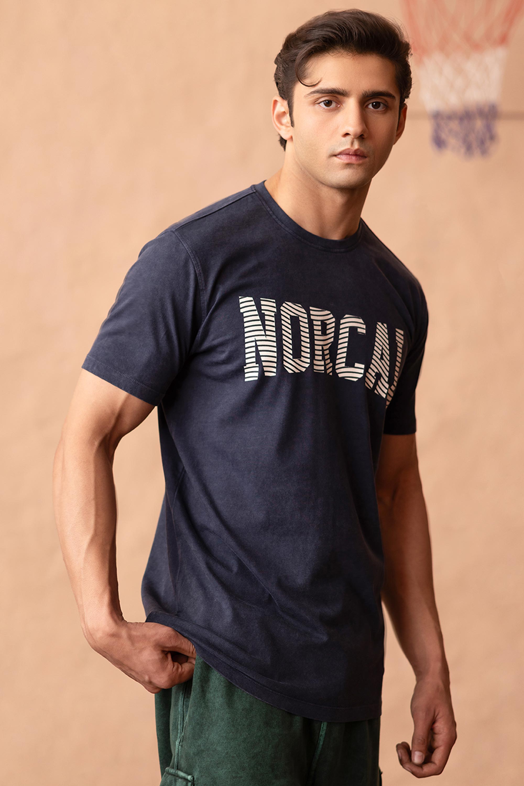 Wavy Vibe Acid Wash Tee