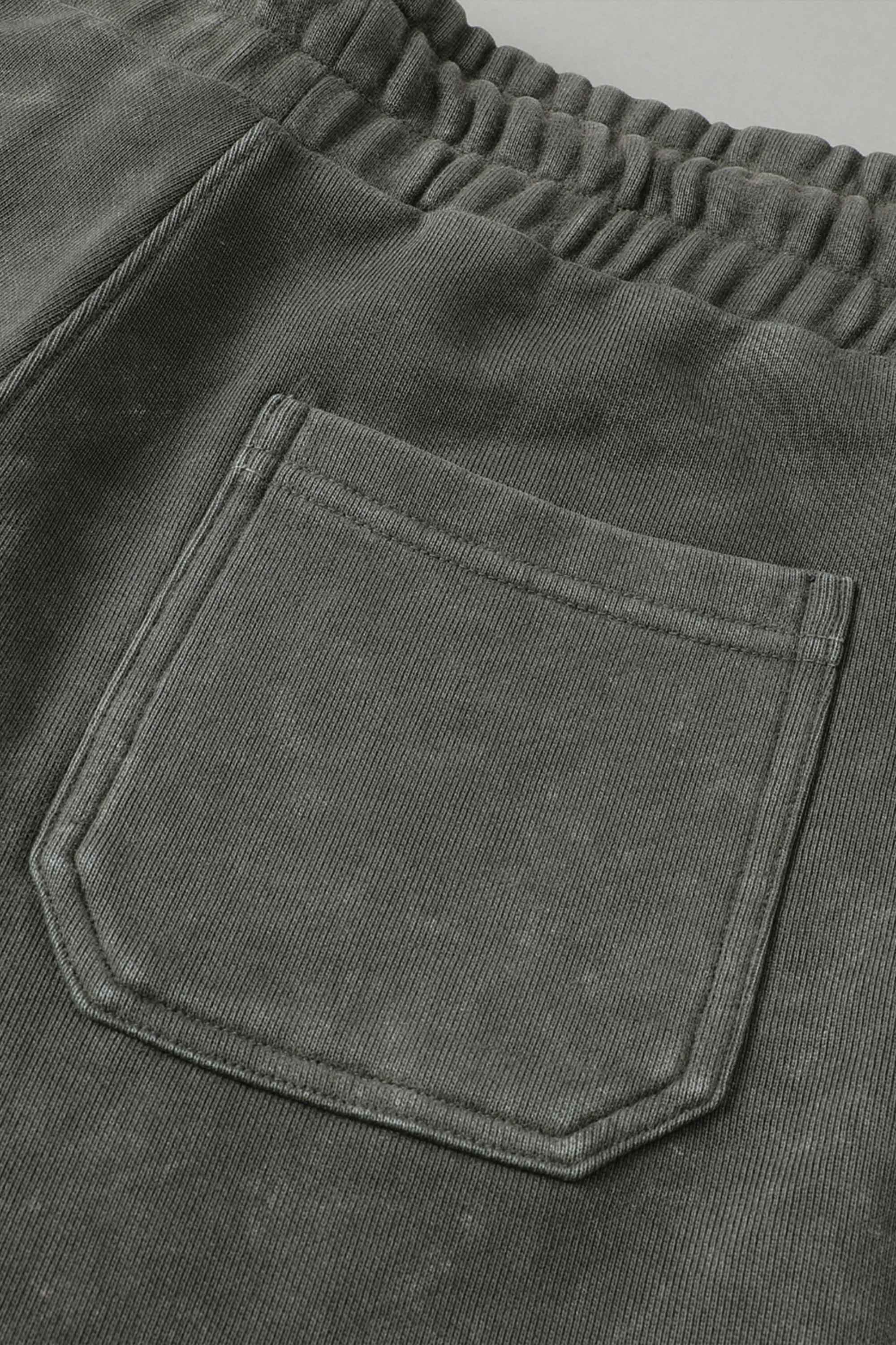 Acid Wash Brief Shorts