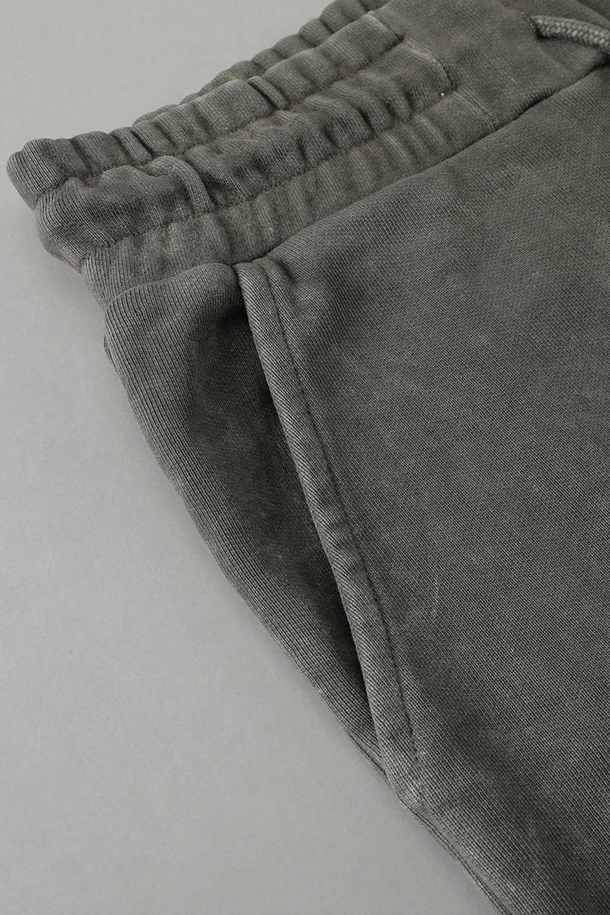 Acid Wash Brief Shorts