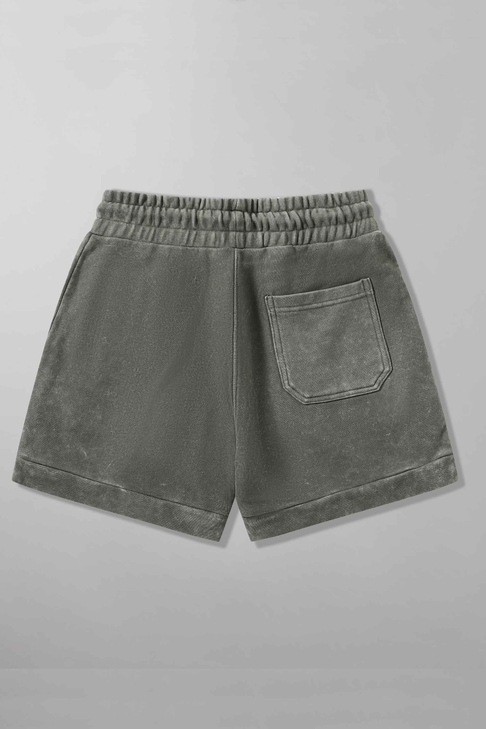Acid Wash Brief Shorts