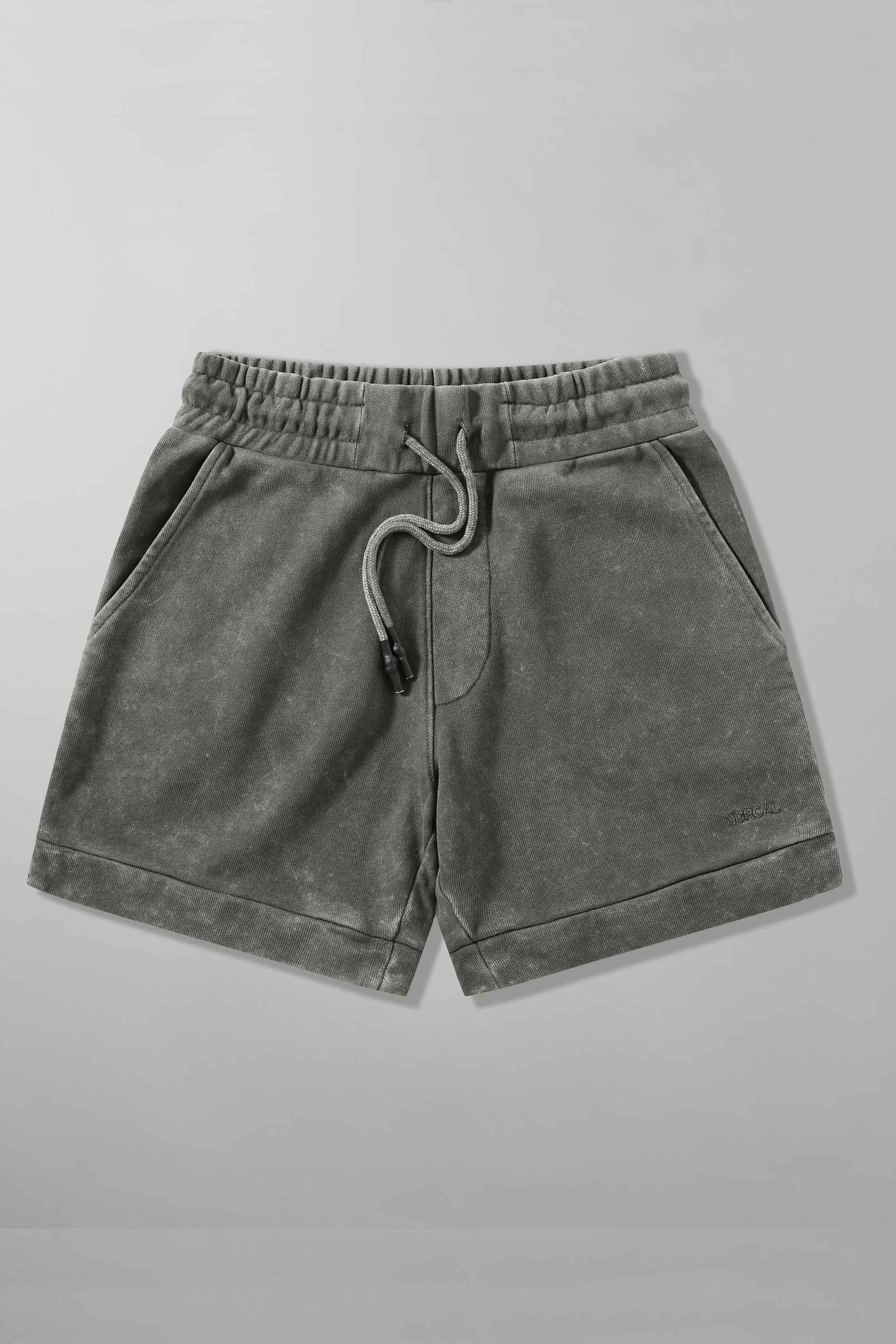 Acid Wash Brief Shorts