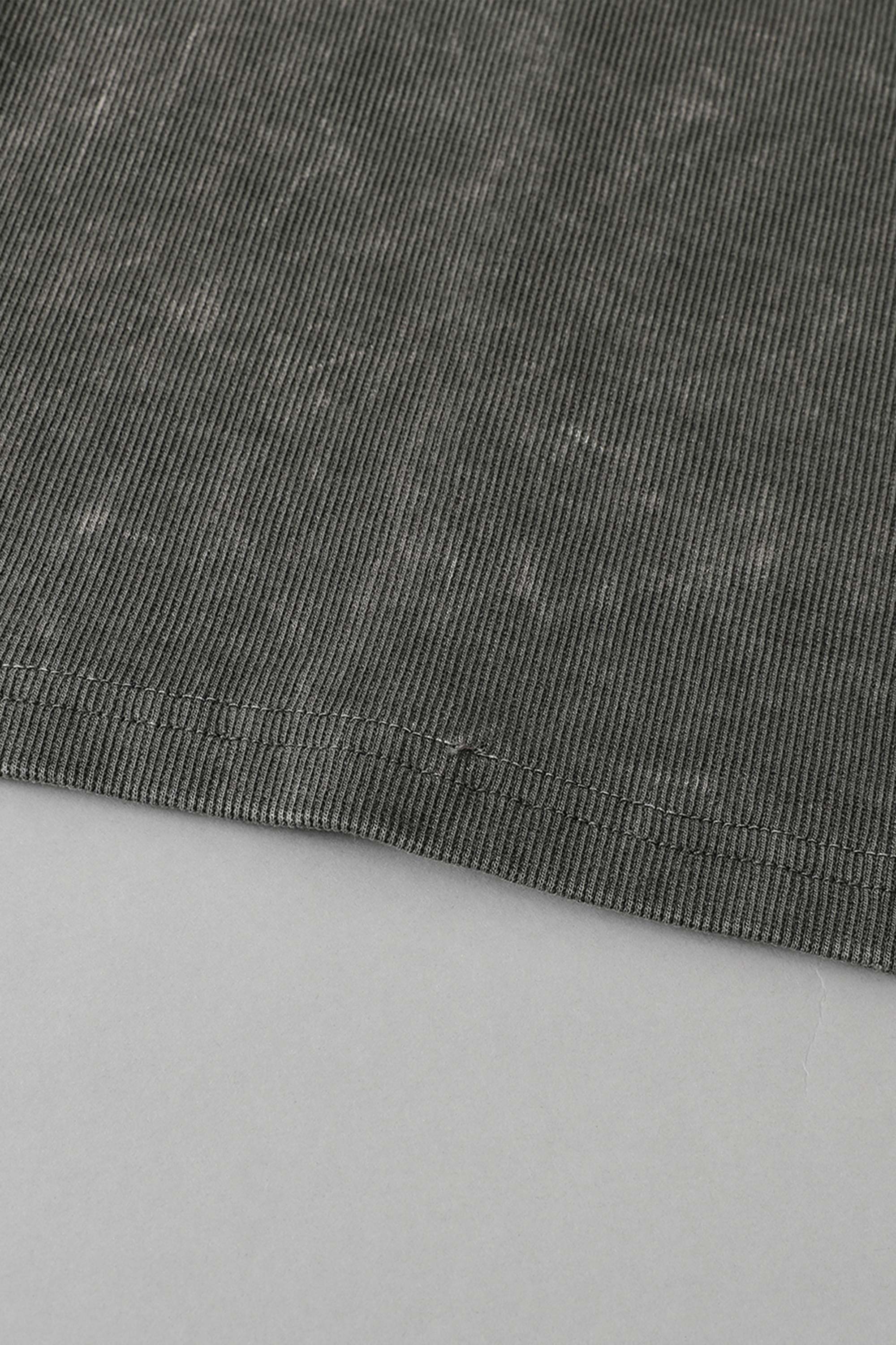 Acid Wash Straight Bottom Rib Tank