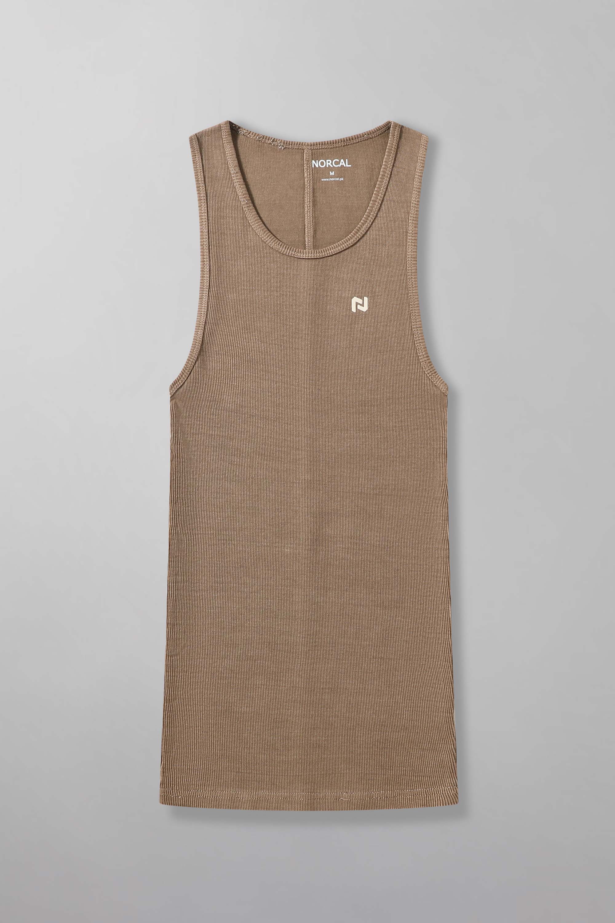 Acid Wash Straight Bottom Rib Tank