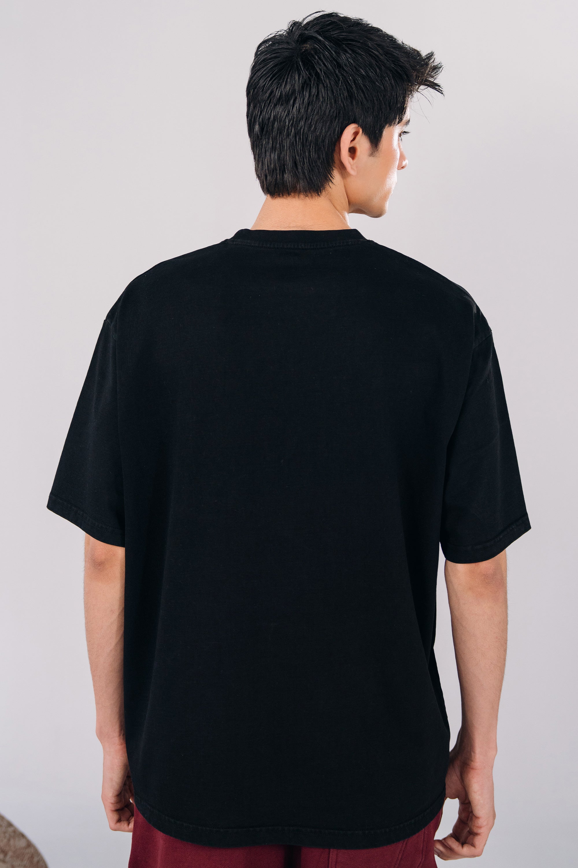 NORCAL Laser Branded Oil Wash Tee - Black