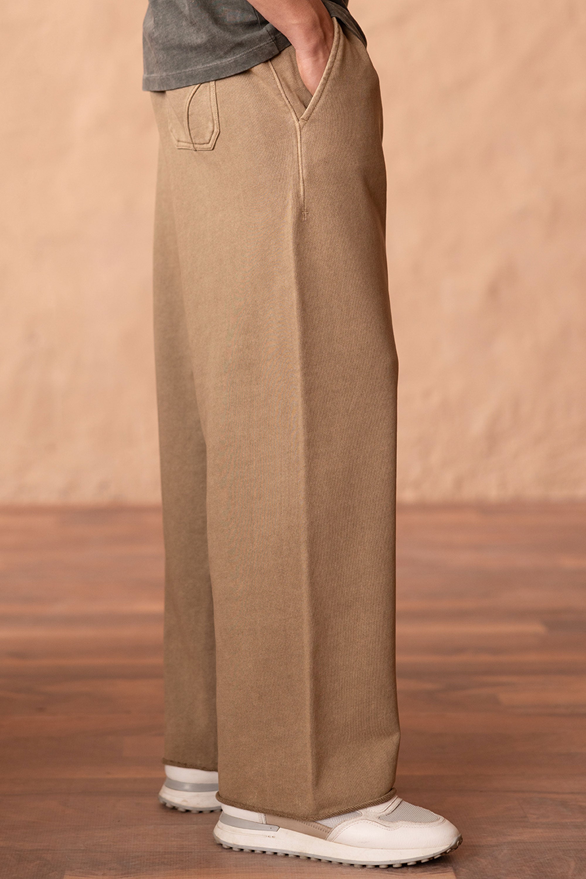 Saggy Acid Wash Trousers