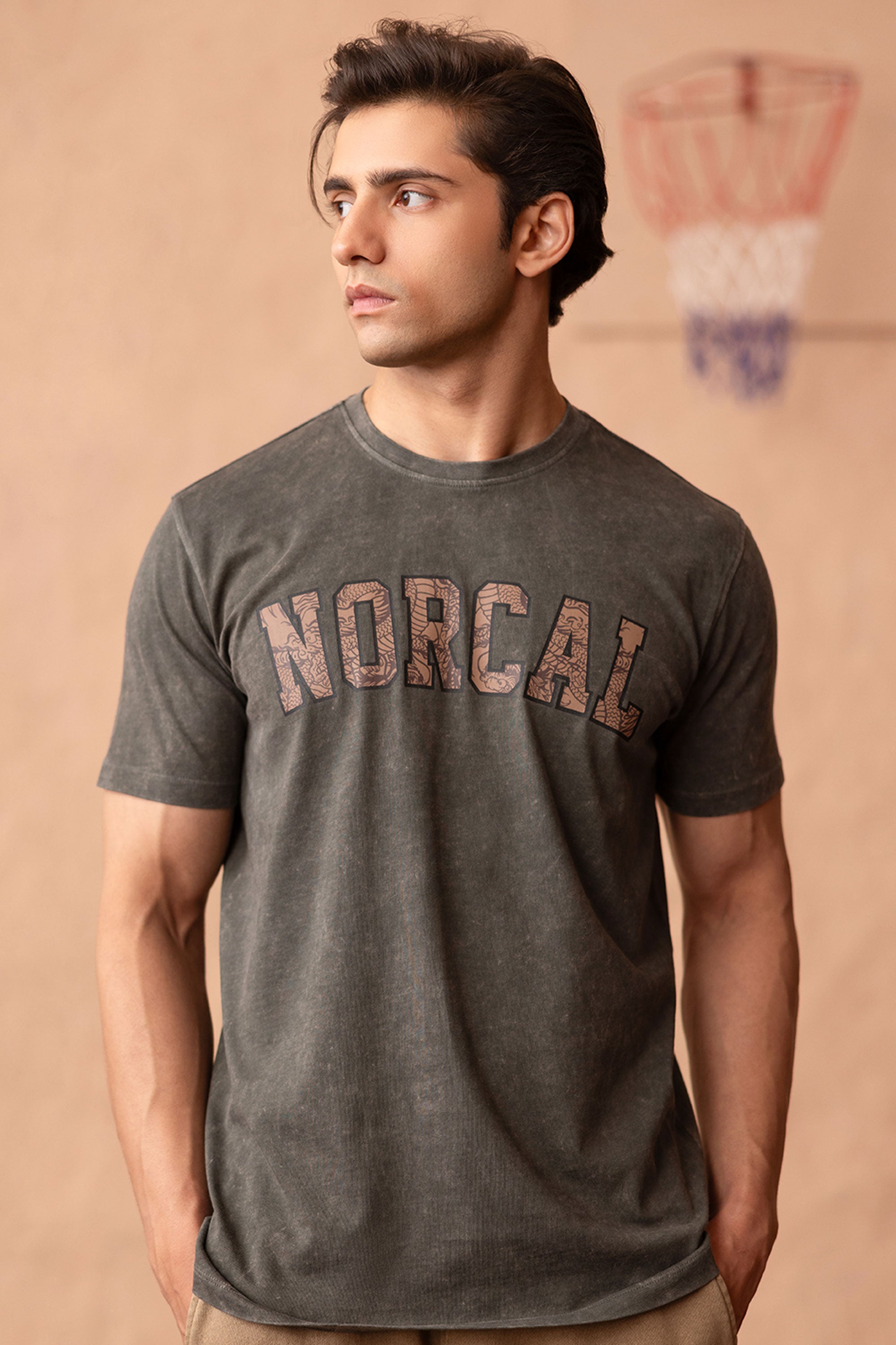 Dracon Grit Acid Wash Tee
