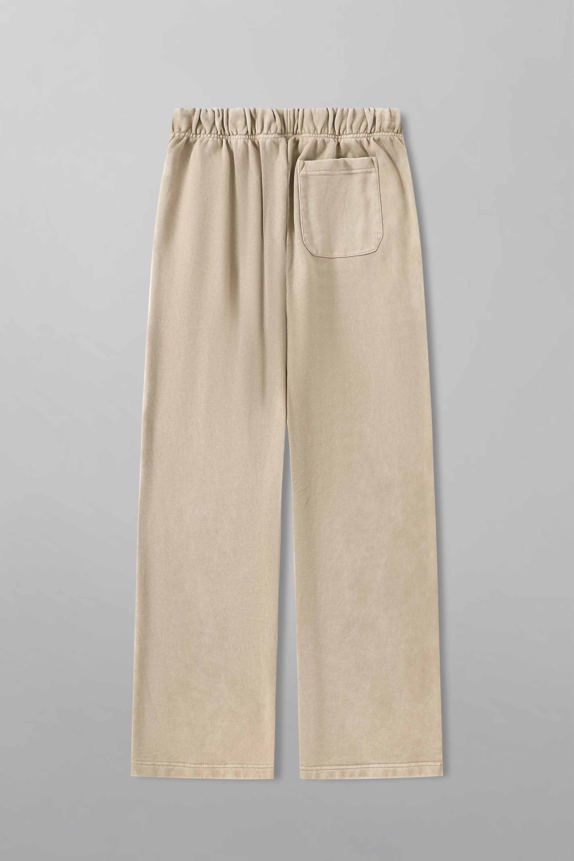 Relaxed Fit Acid Wash Trousers
