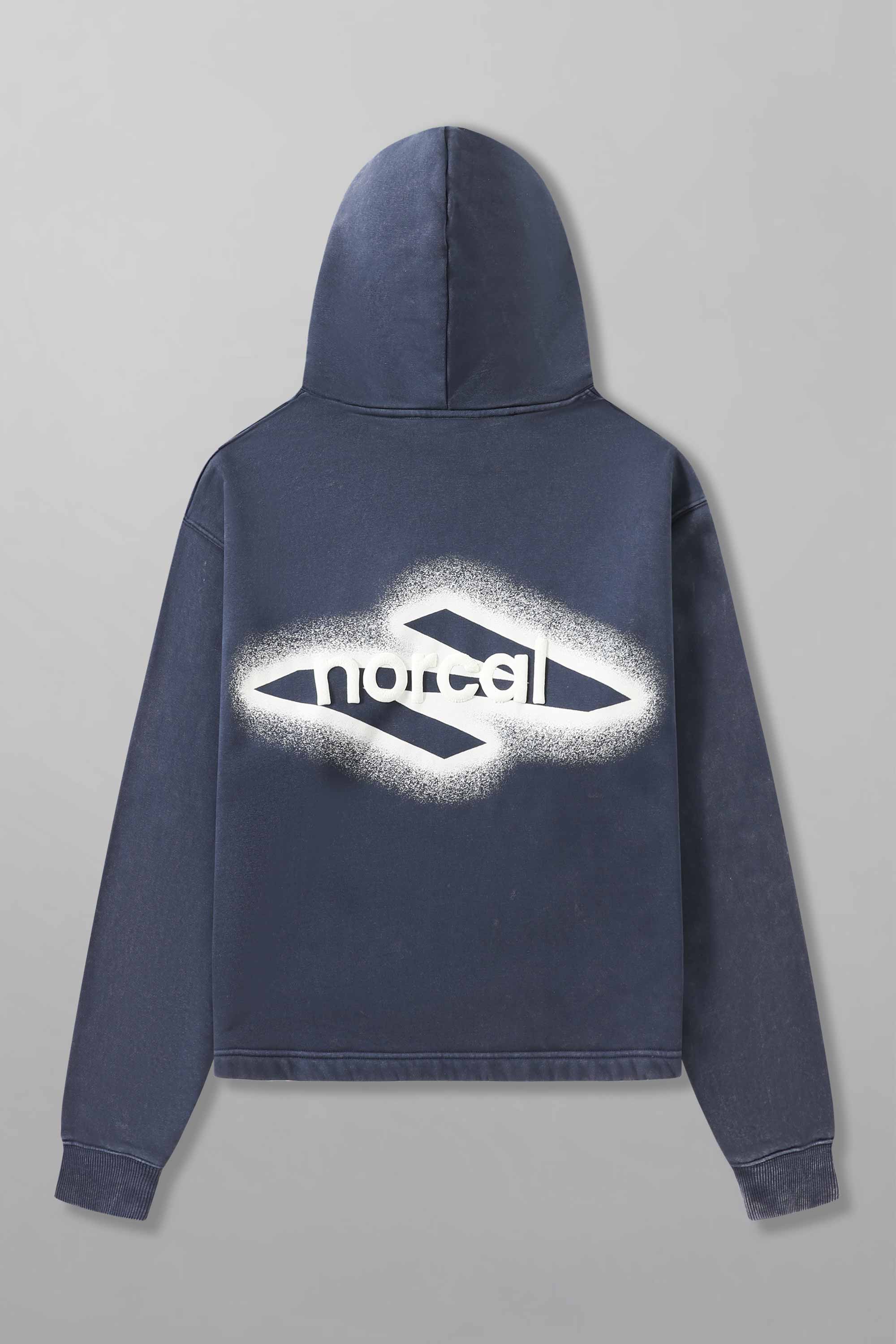 Cropped LSF Acid Wash Hoodie