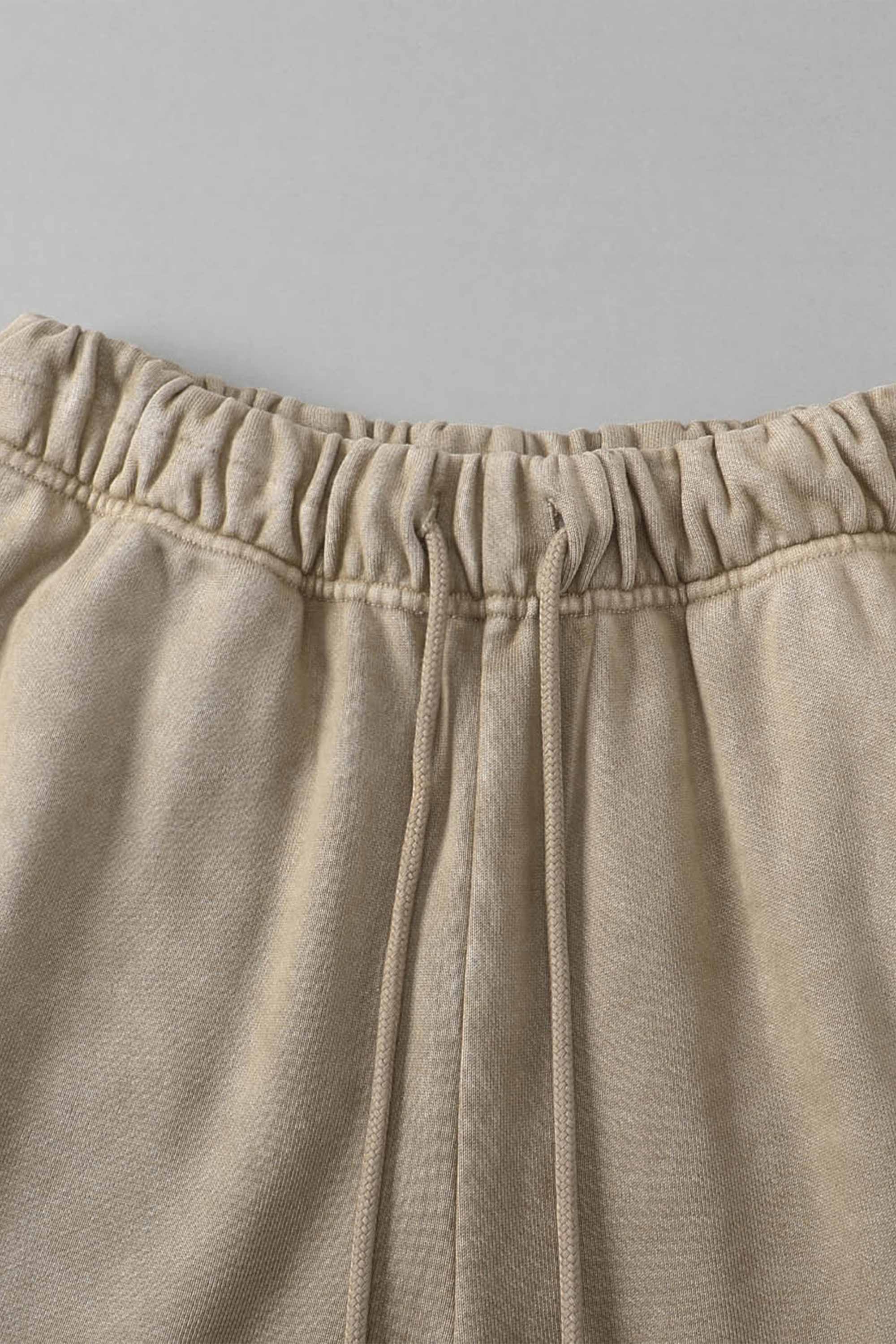 Relaxed Fit Acid Wash Trousers