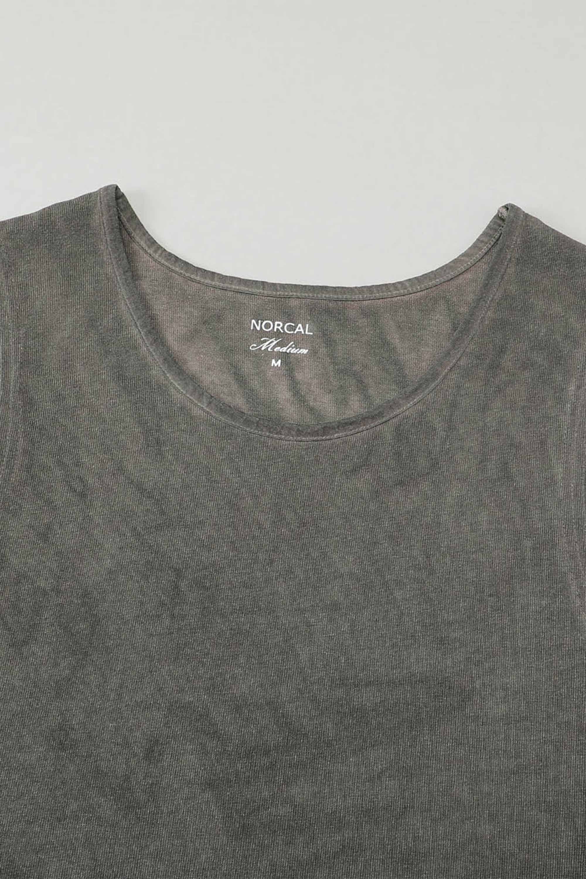Oil Wash Scoop Bottom Tanktop