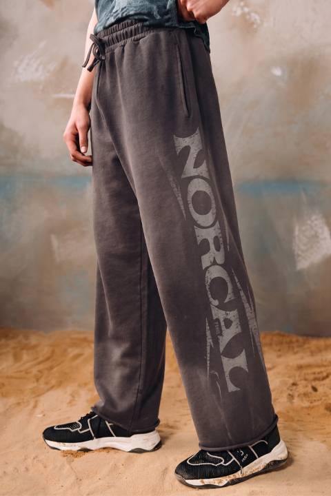 NORCAL Laser Branded Acid Wash Trousers