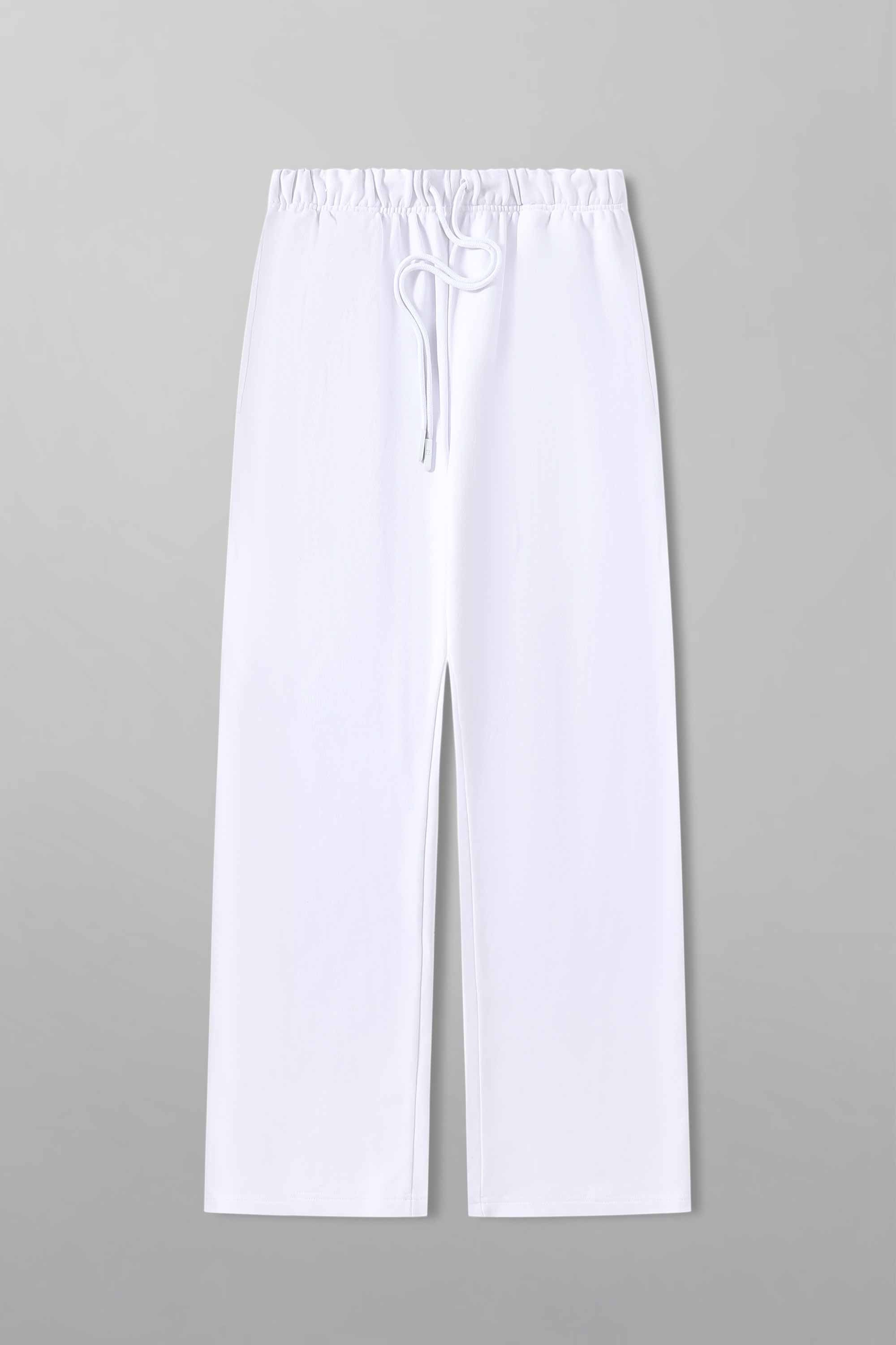 Relaxed Fit Acid Wash Trousers