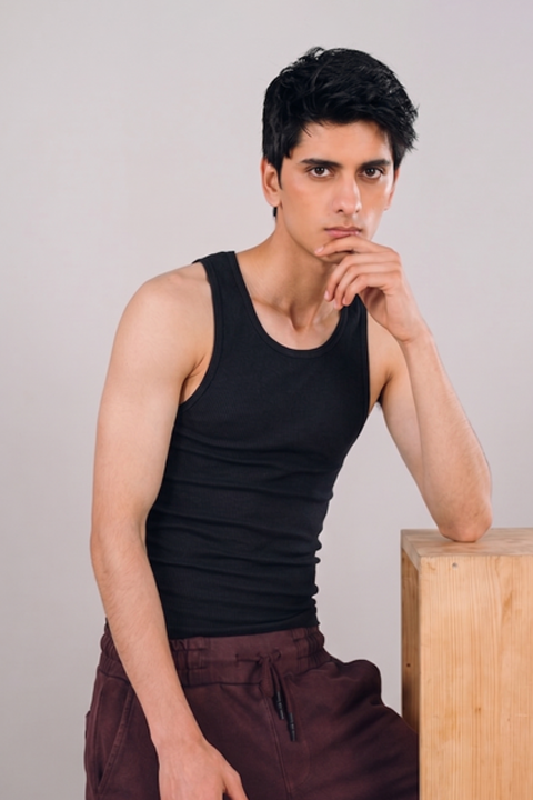 Super Stretchable Rib Jersey Tank