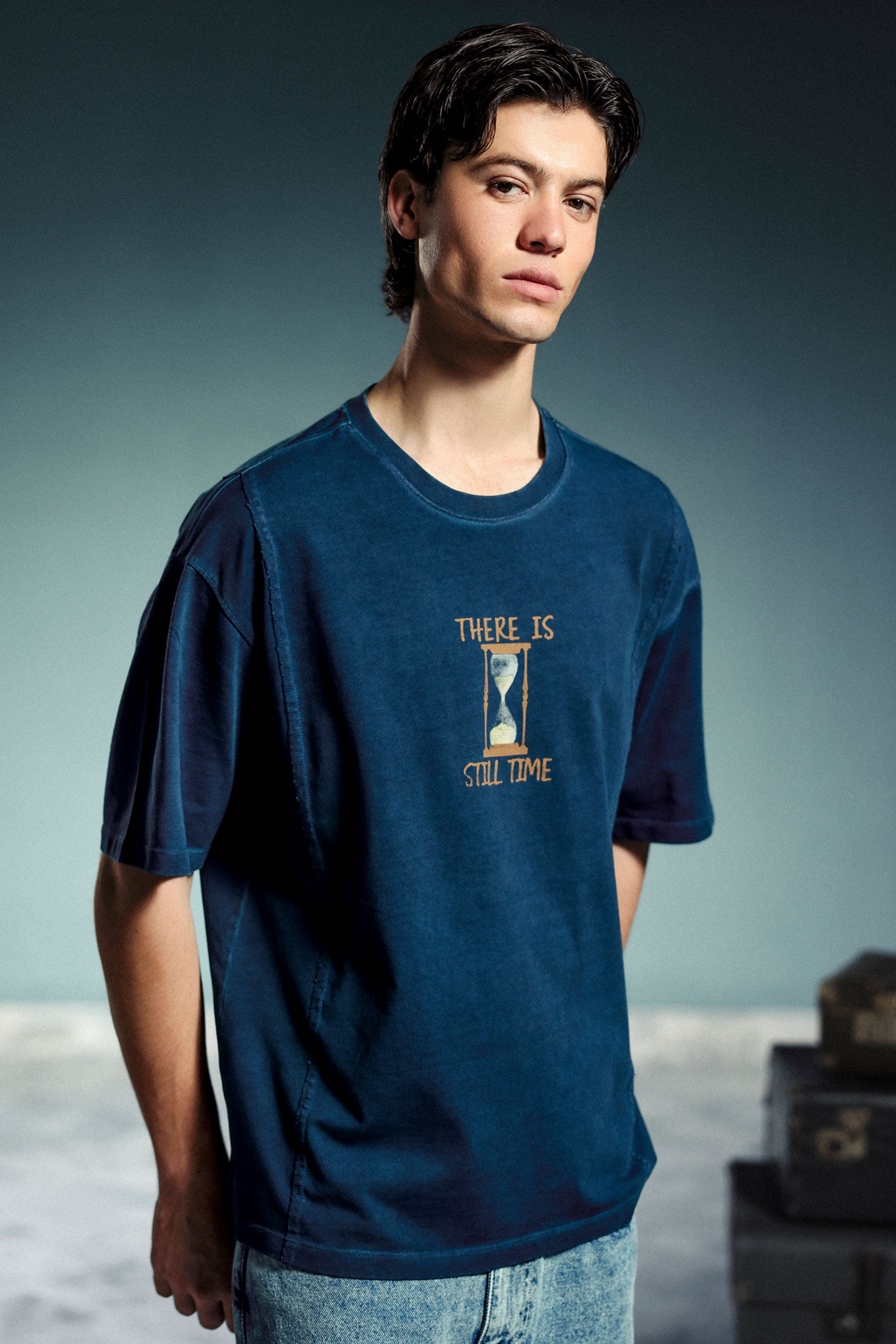 Time Lapse Oil Wash Tee