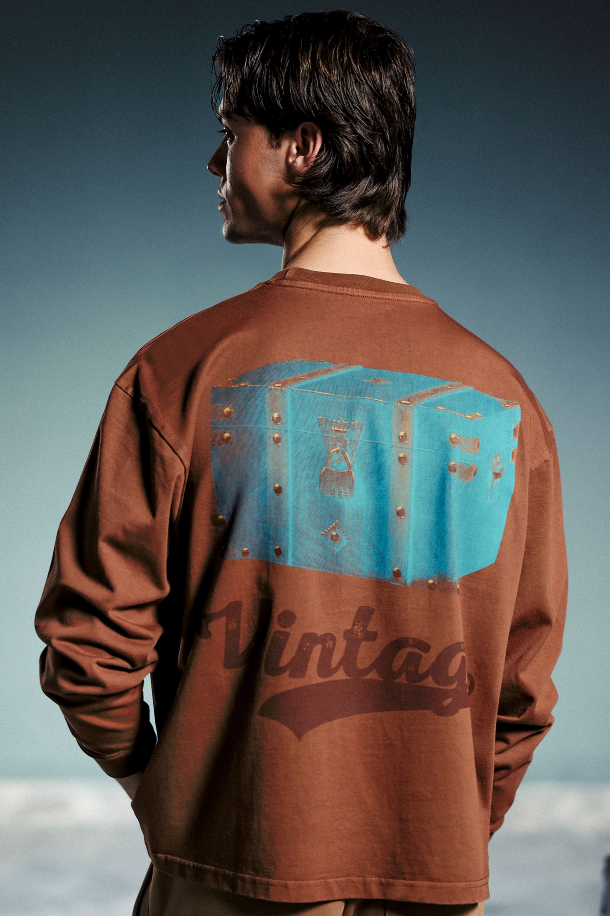 Vintage Trunk Acid Wash T Shirt