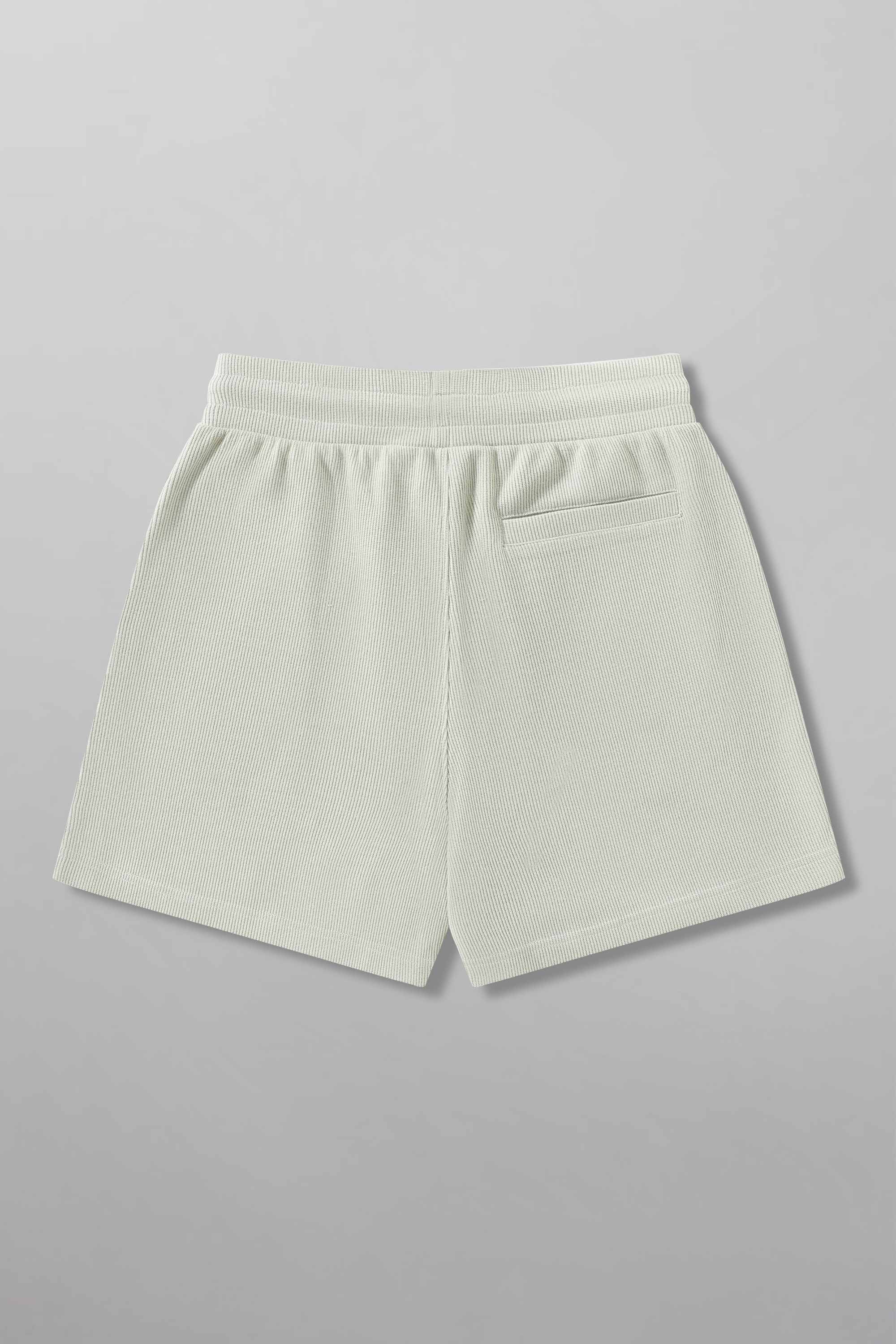 Mint Green Sweater Knit Shorts