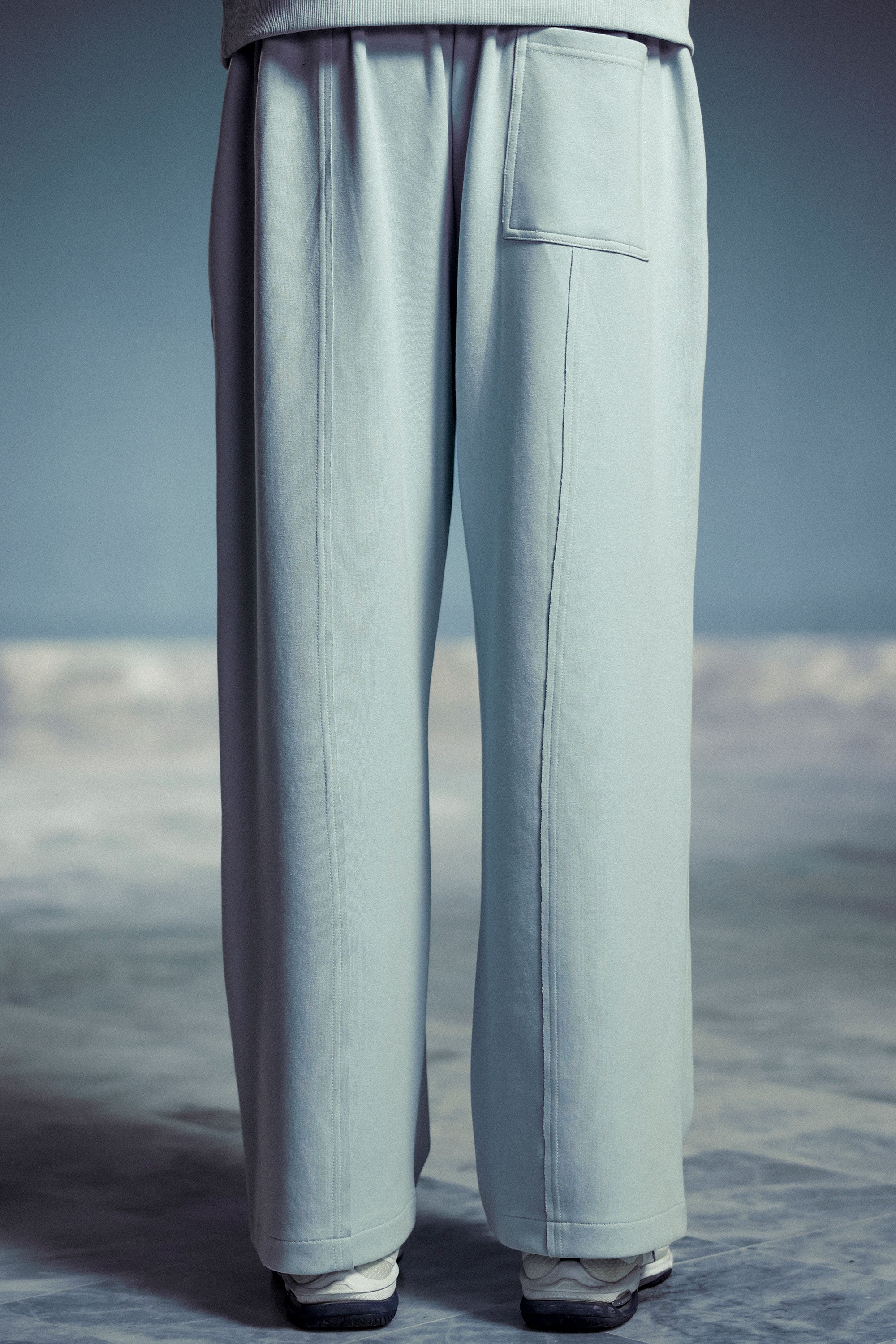 Modish Cut Sew Panel Trousers