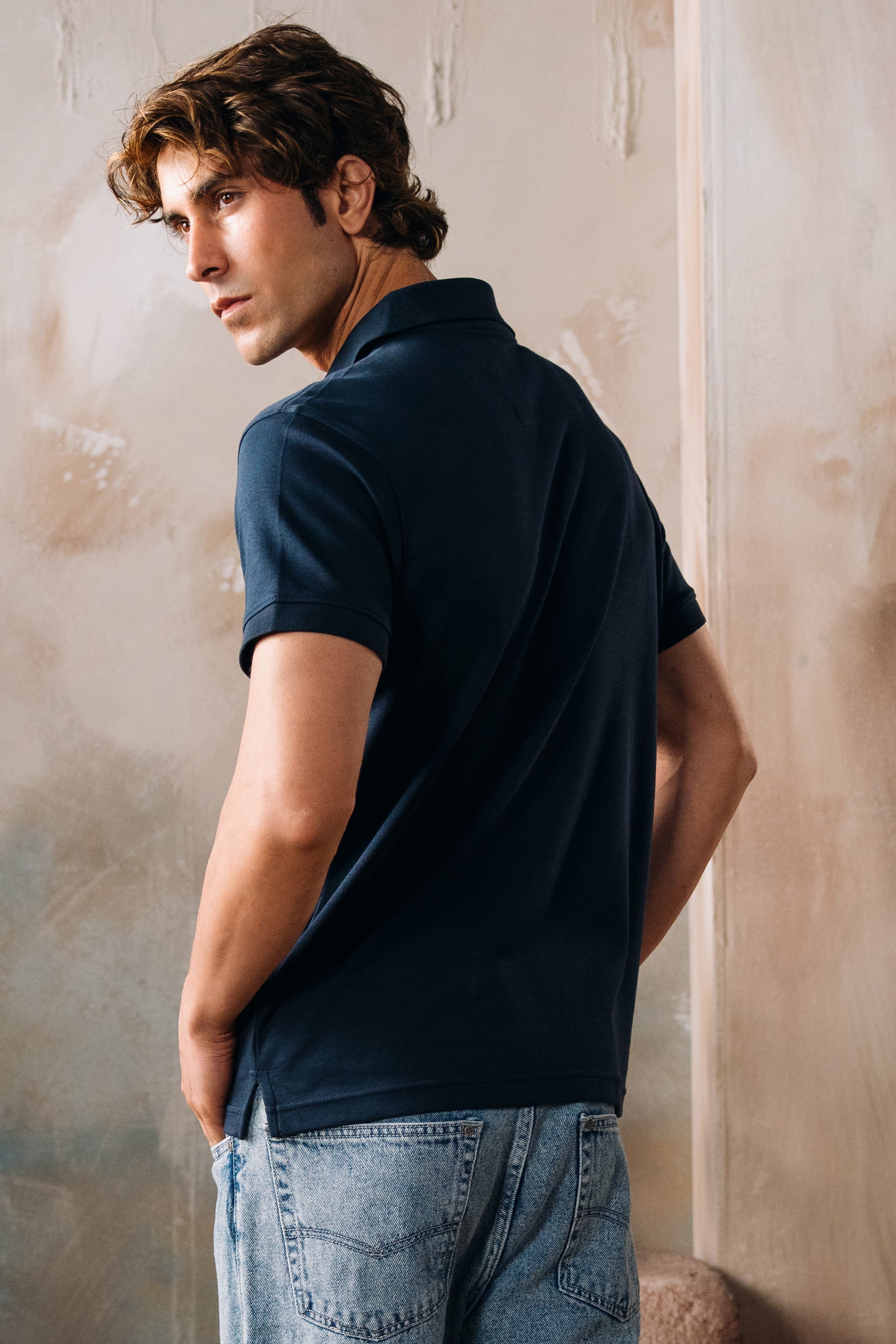 Classic Regular Fit Interlock Polo